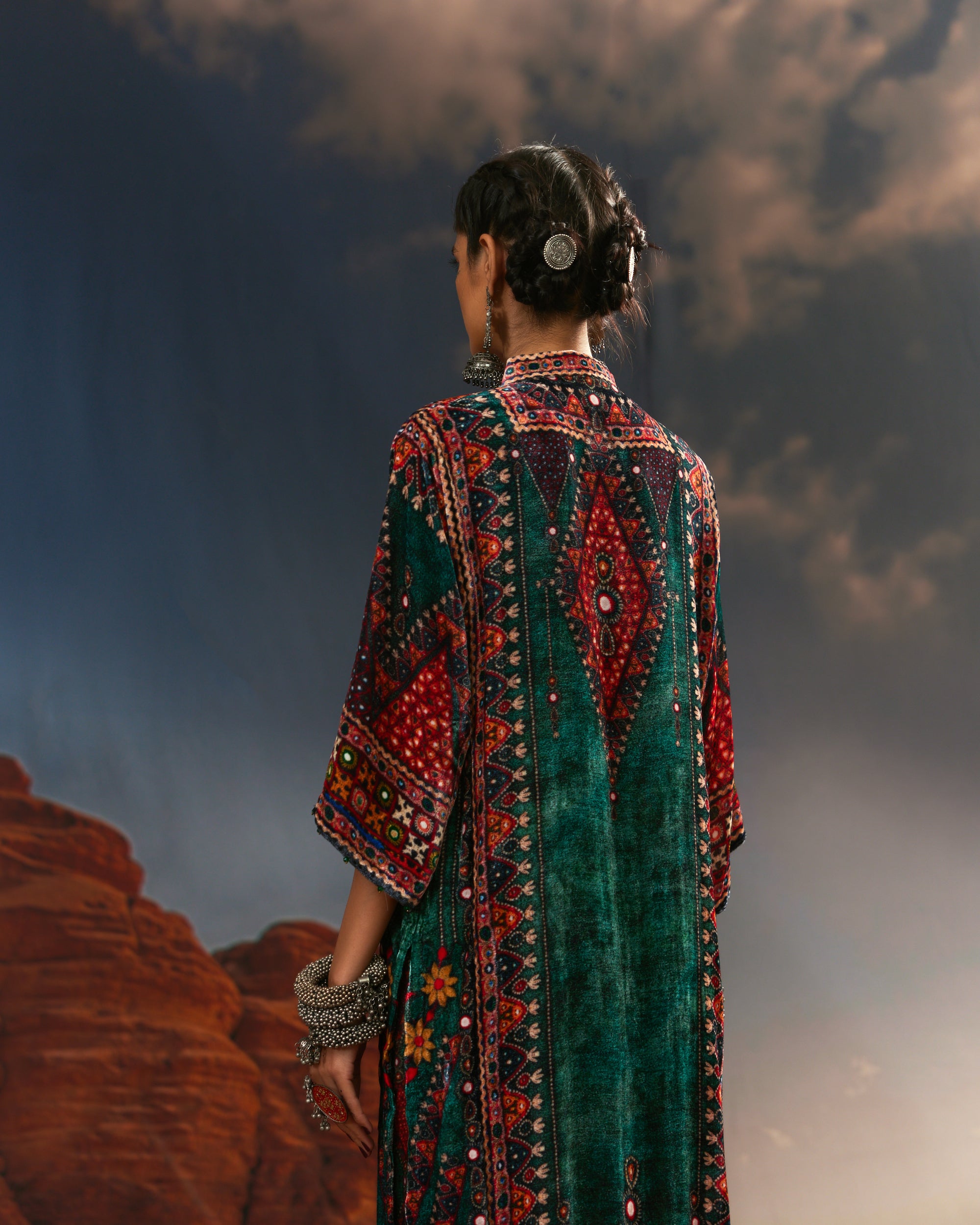 Kutch : Ghazala - Teal