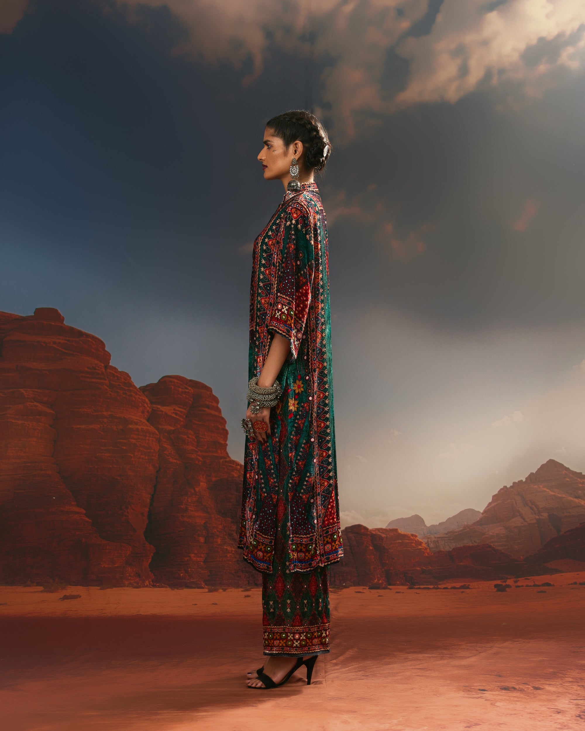 Kutch : Ghazala - Teal