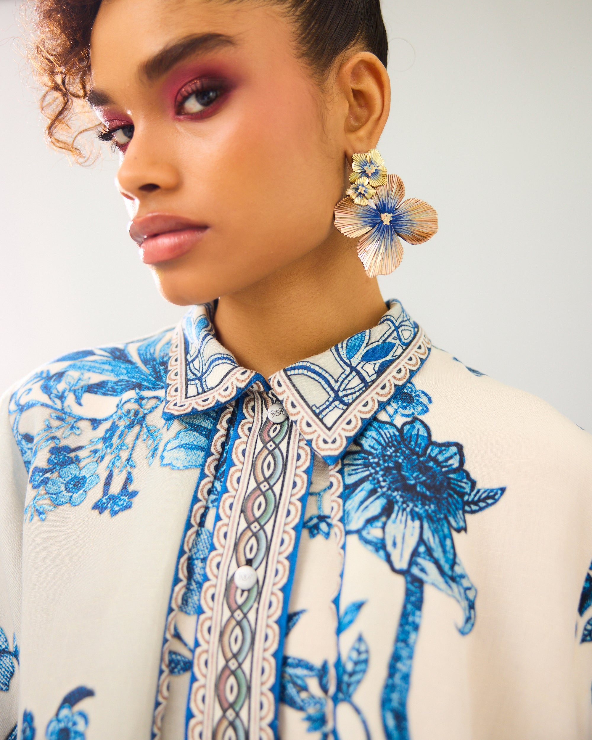 Florence : Mia - Blue/White