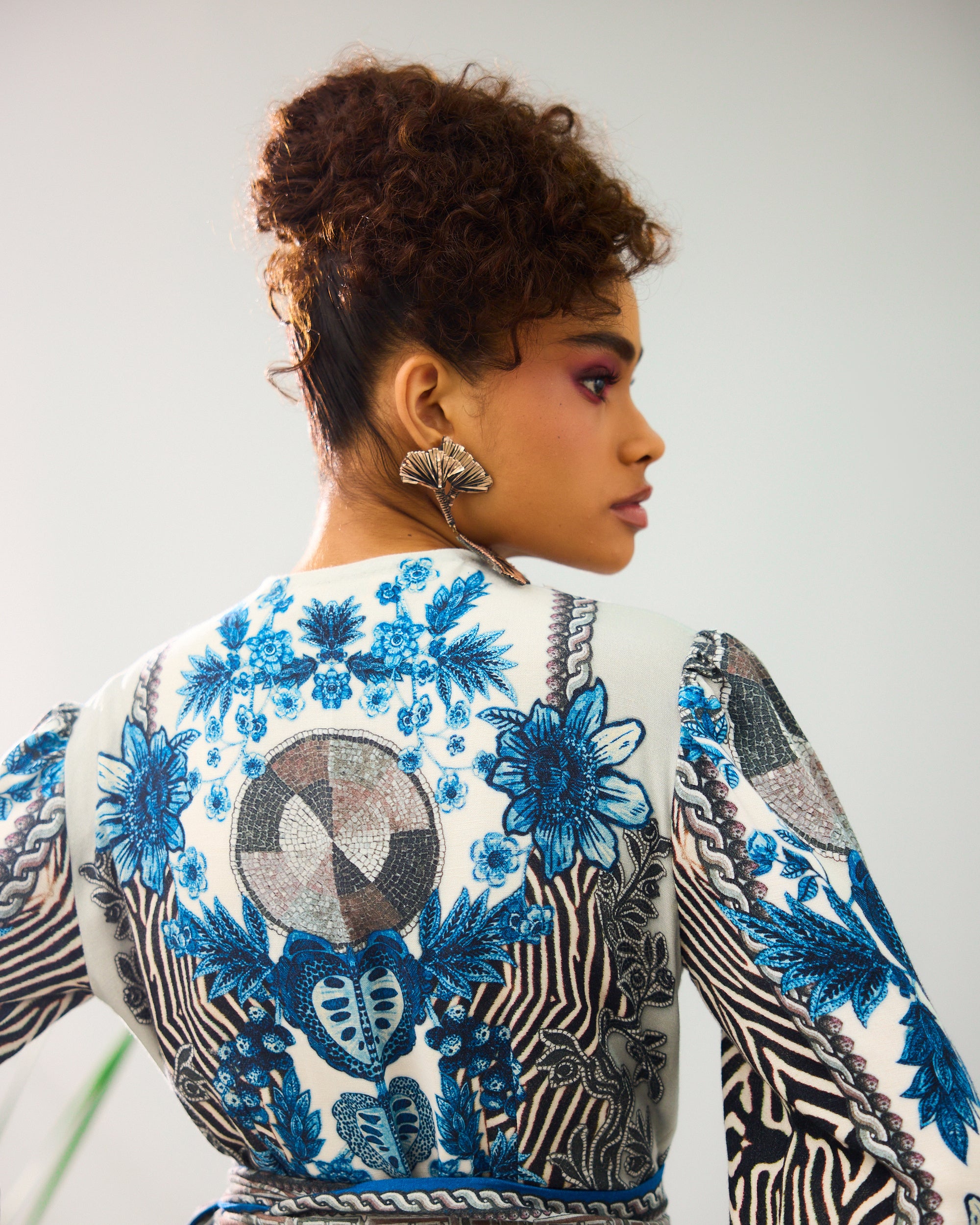 Florence : Udipti - Blue/White