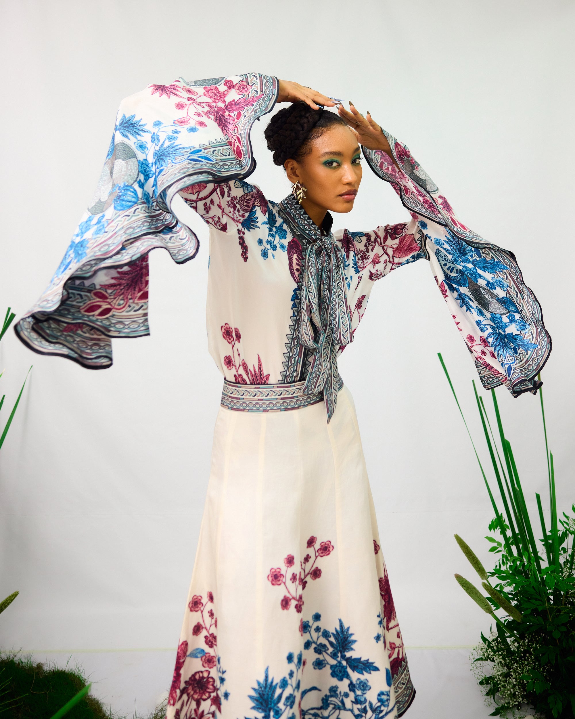 Florence : Bionda/Siara - Blue/Raspberry