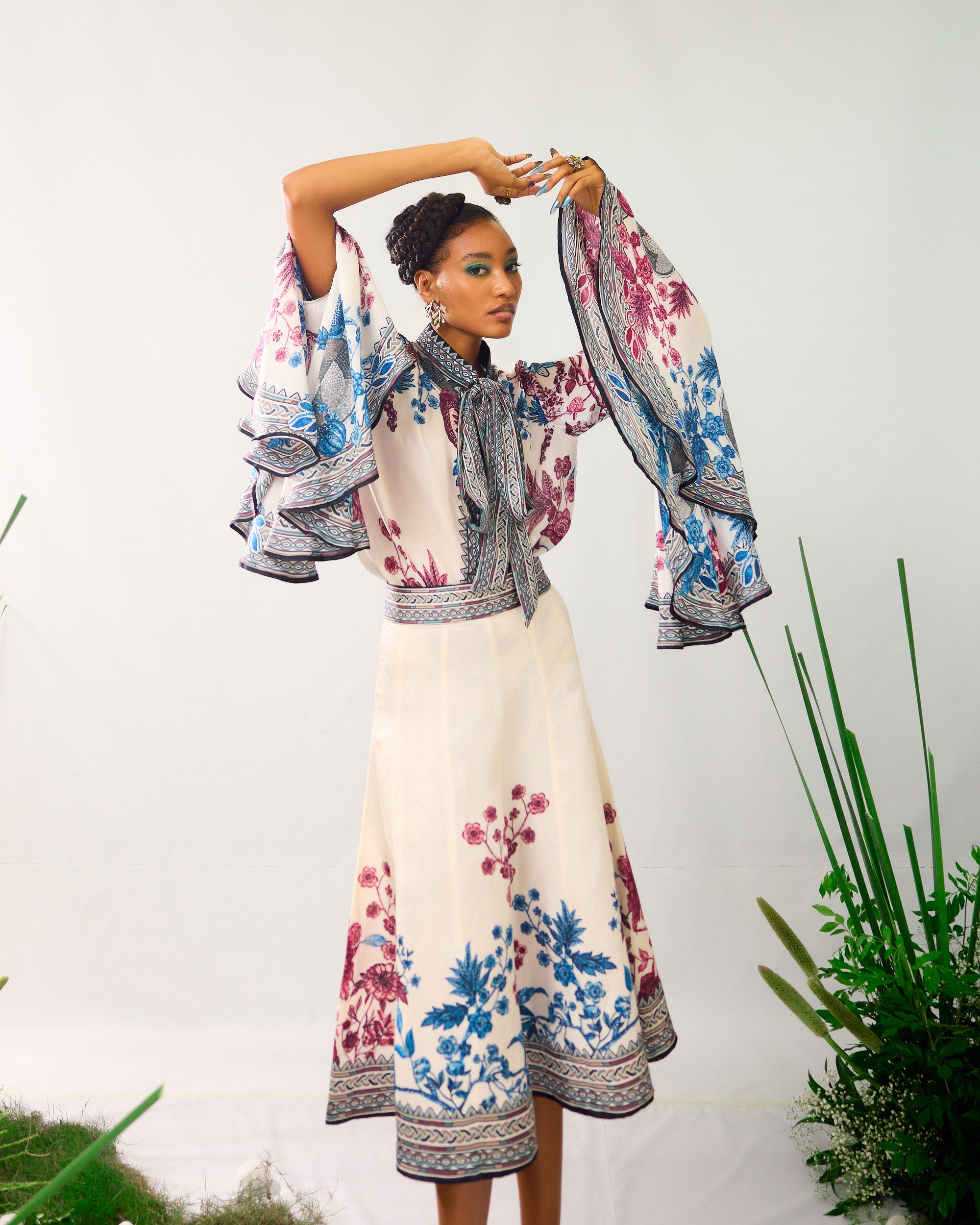 Florence : Bionda/Siara - Blue/Raspberry
