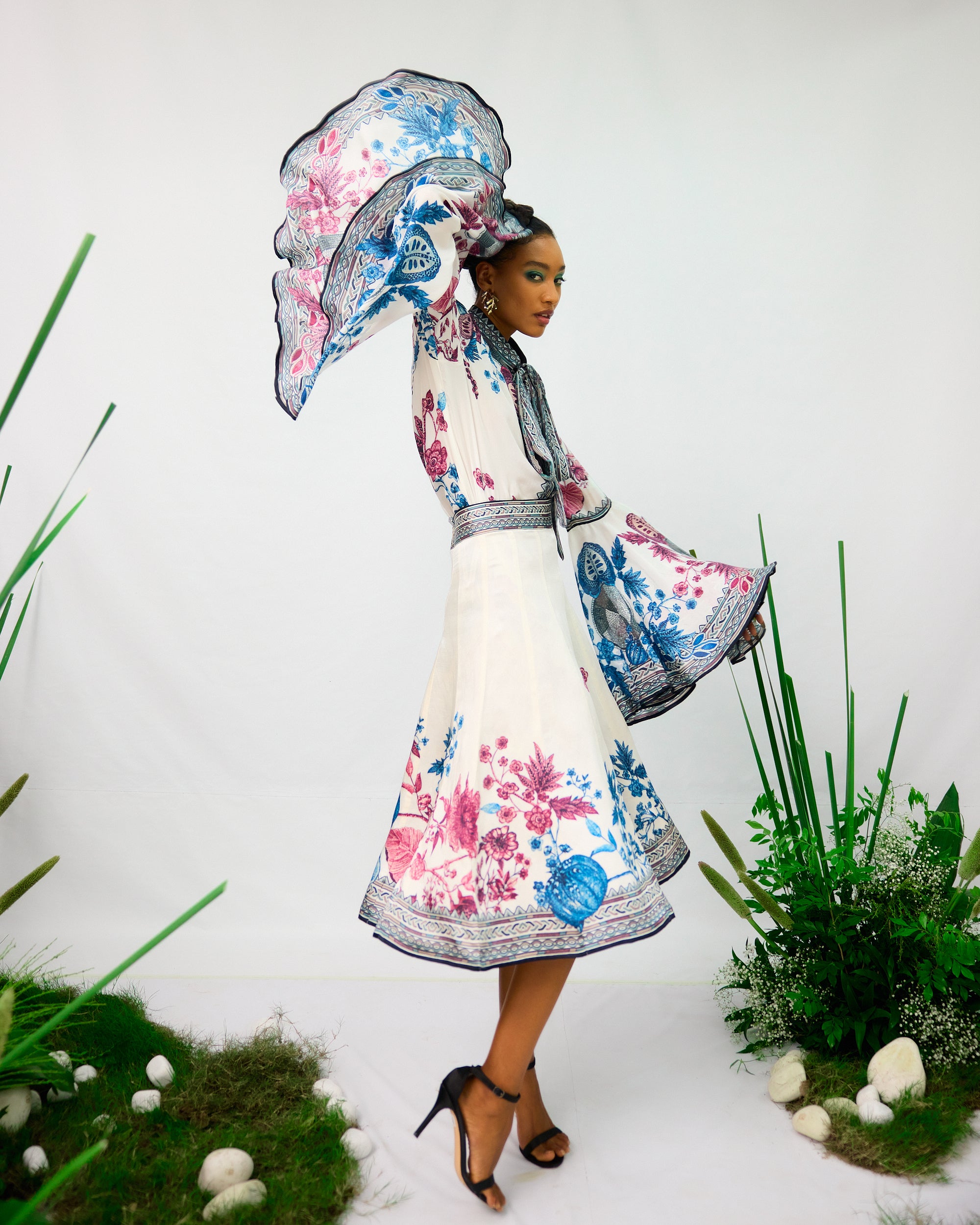 Florence : Bionda/Siara - Blue/Raspberry