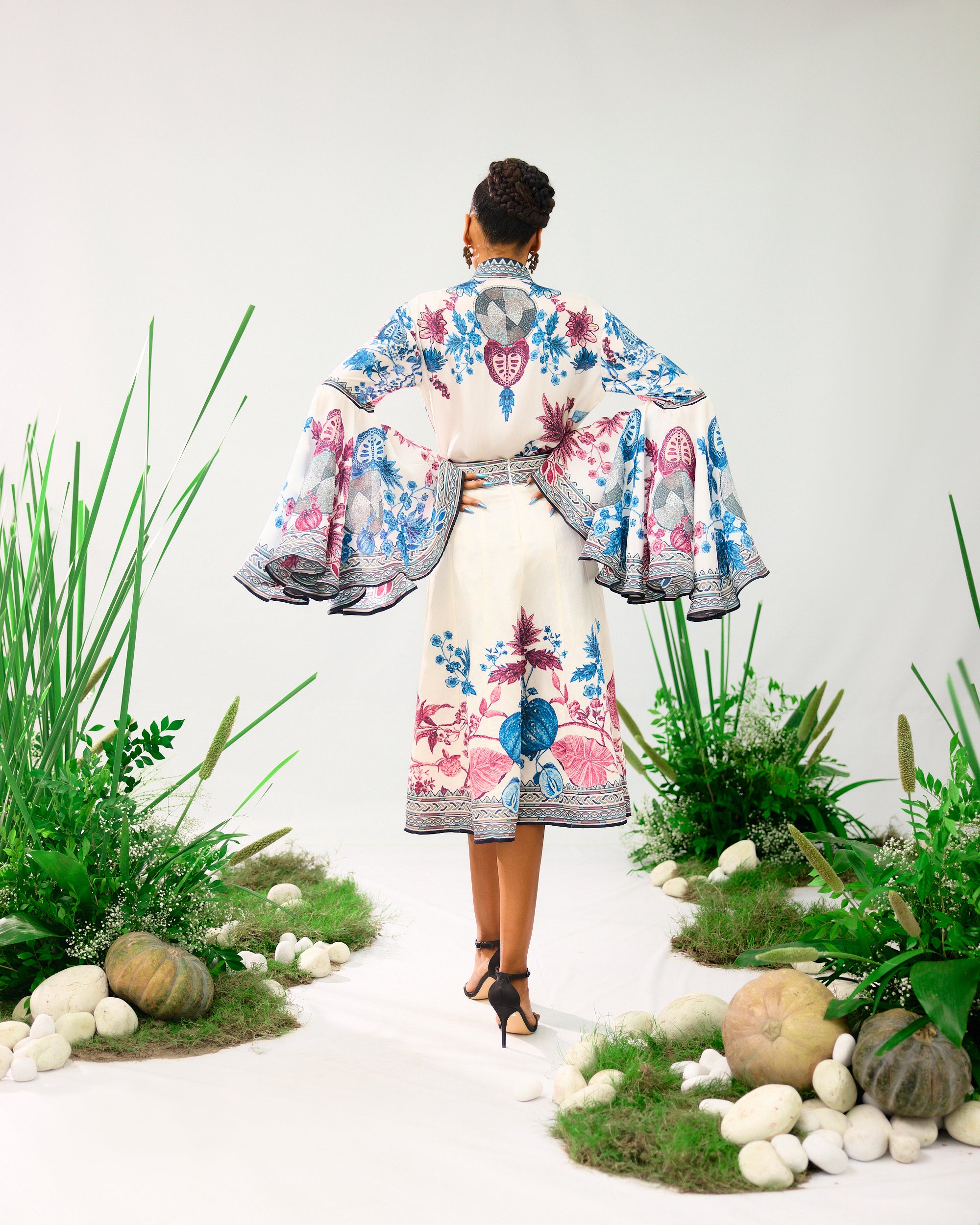 Florence : Bionda/Siara - Blue/Raspberry