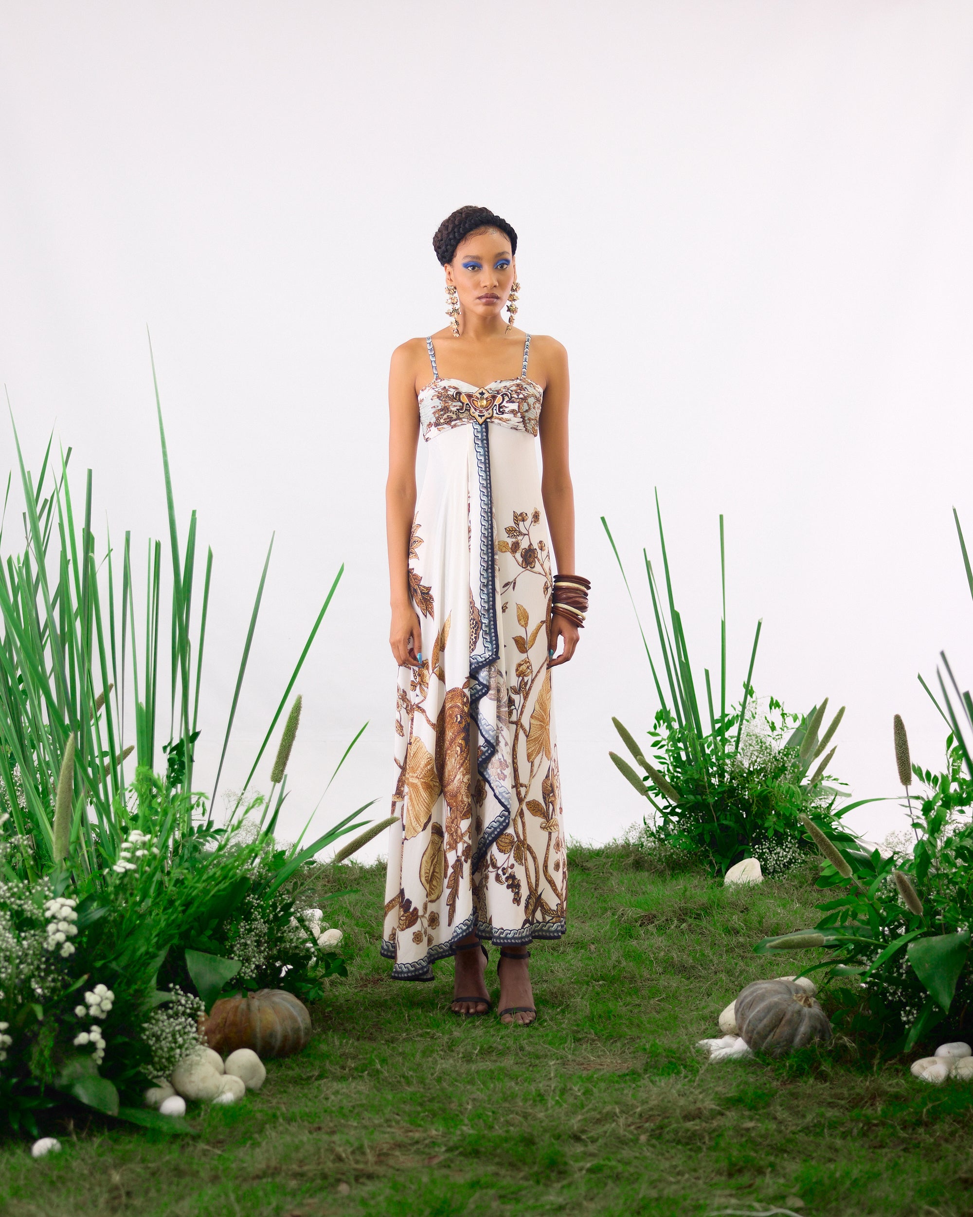 Florence : Bindya - Gold/White