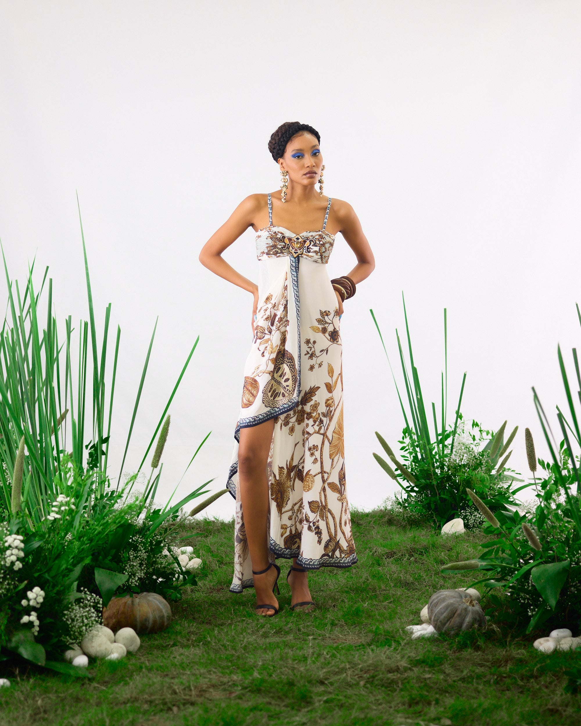 Florence : Bindya - Gold/White