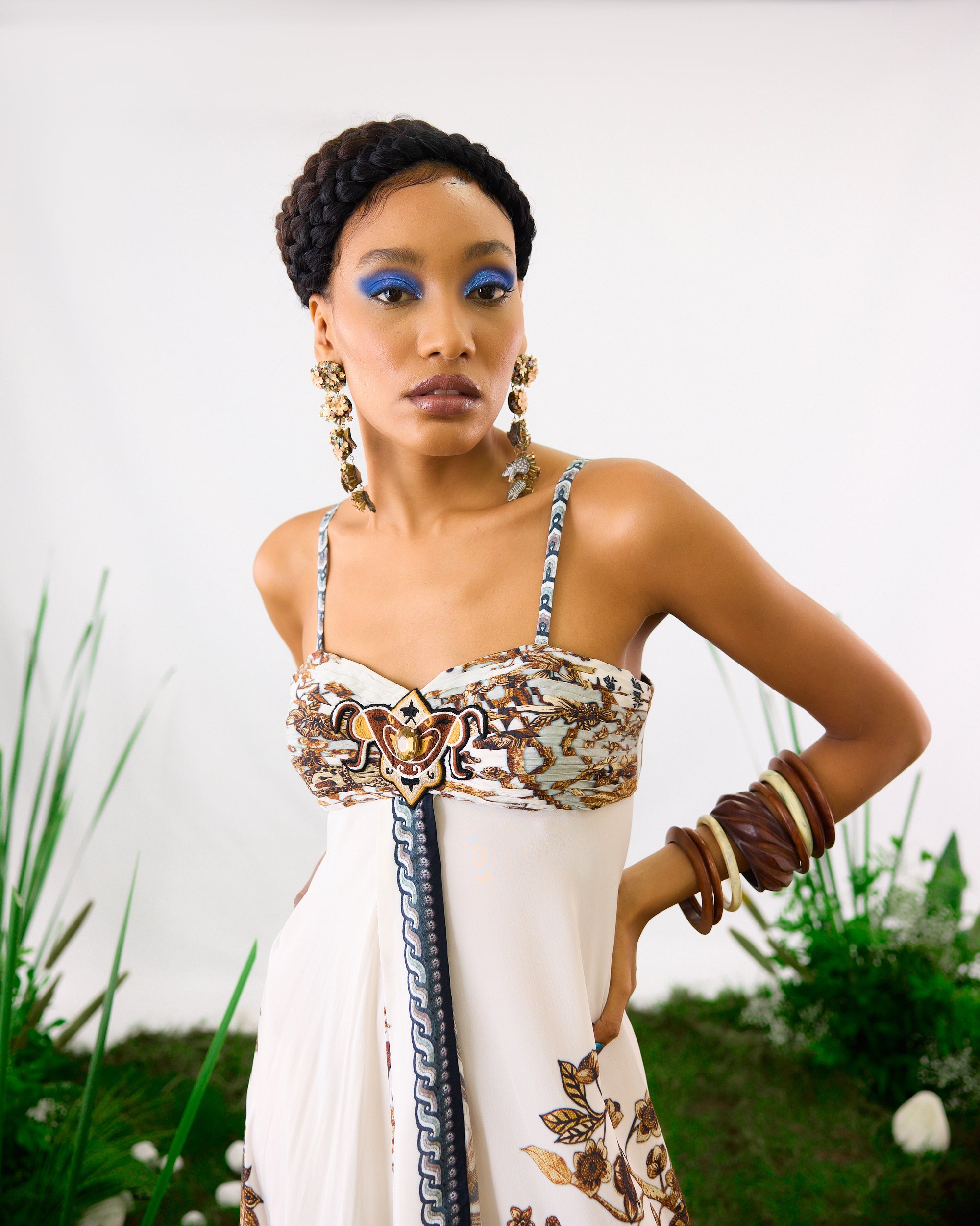 Florence : Bindya - Gold/White