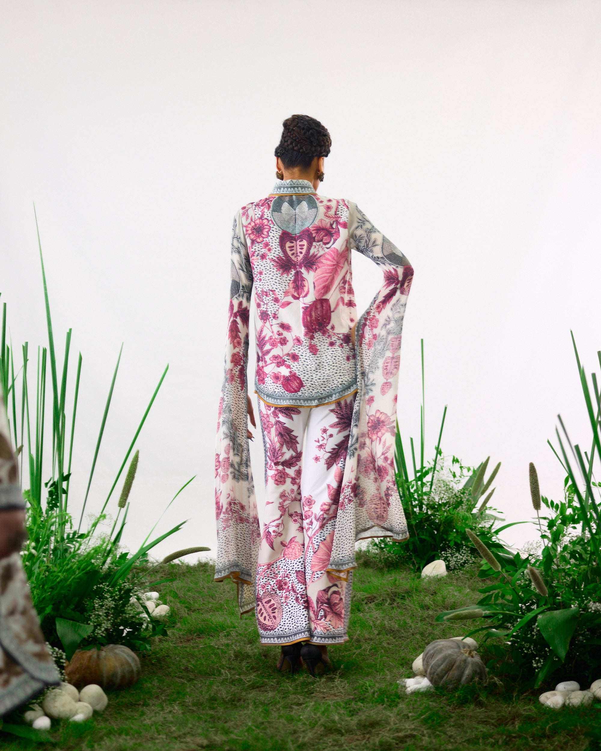 Florence : Maaya - White/Raspberry