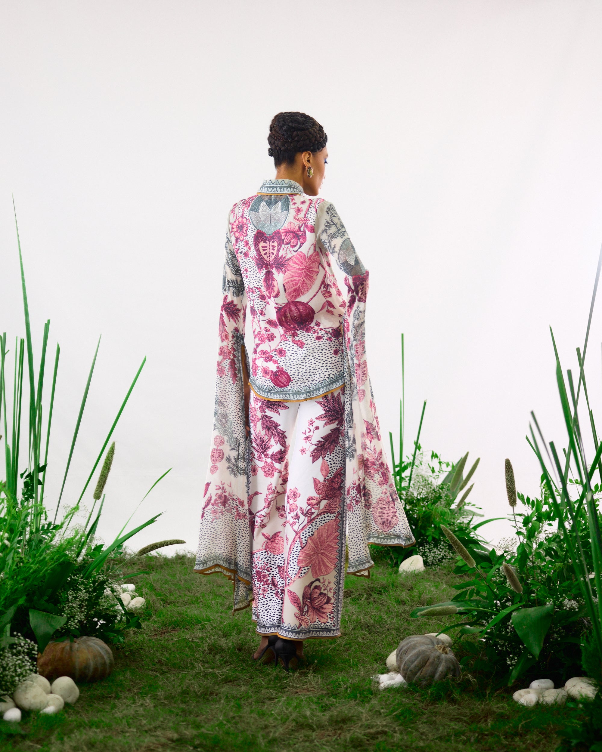Florence : Maaya - White/Raspberry