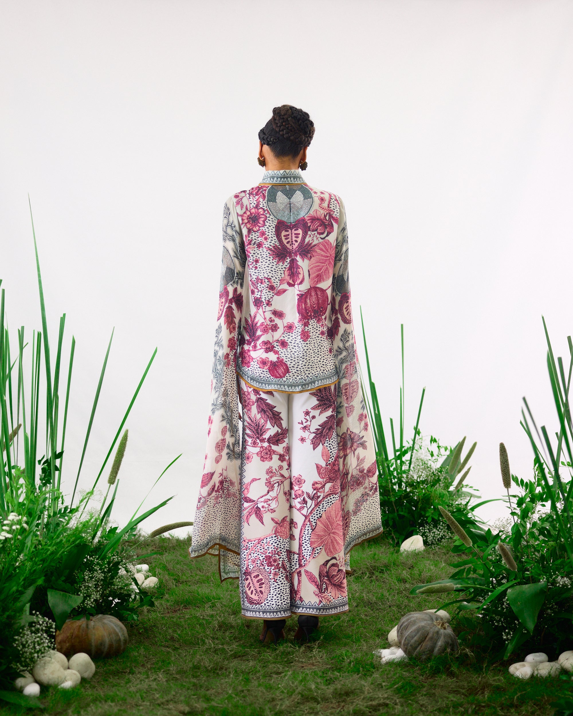 Florence : Maaya - White/Raspberry