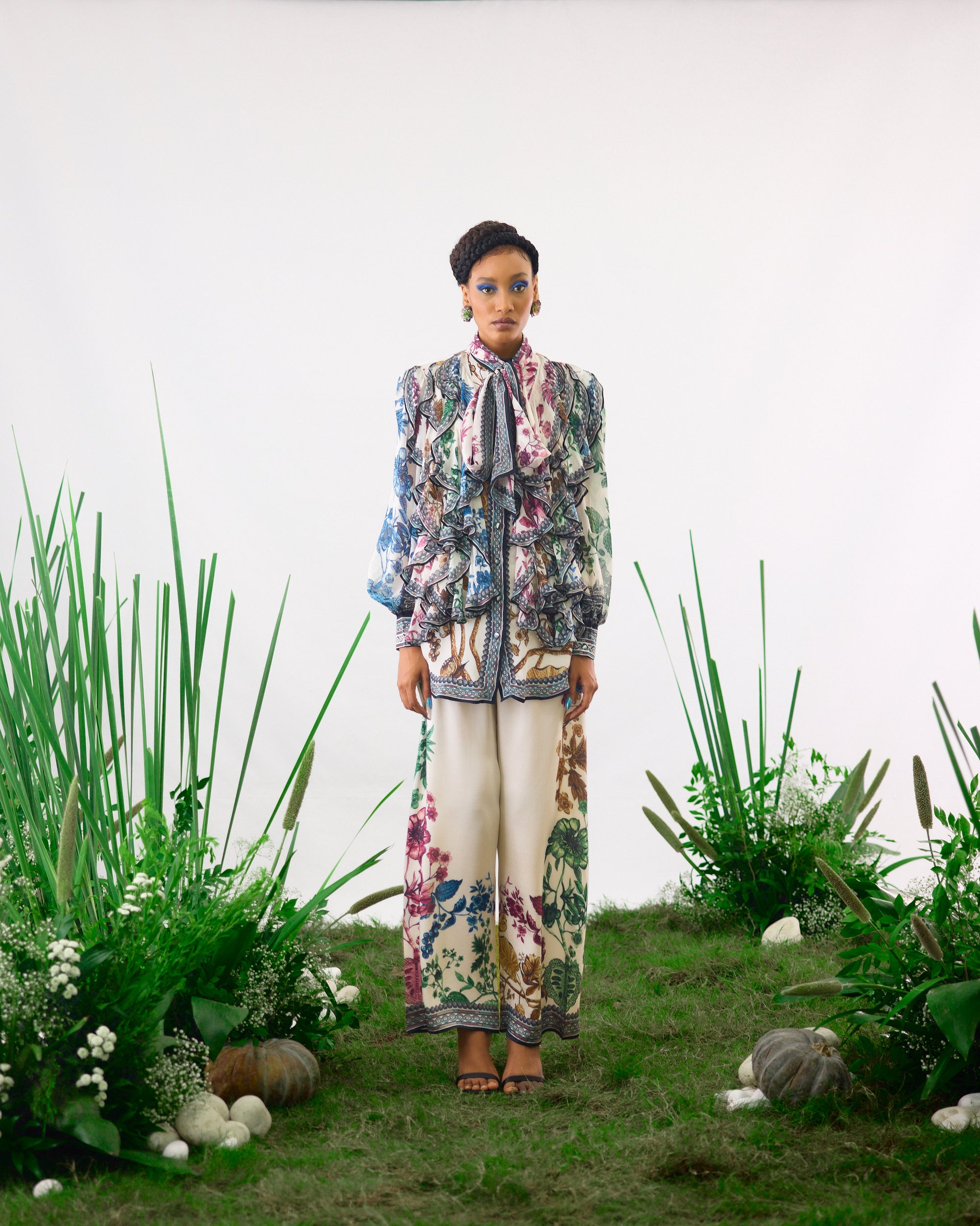 Florence : Franchesca - White/Multi