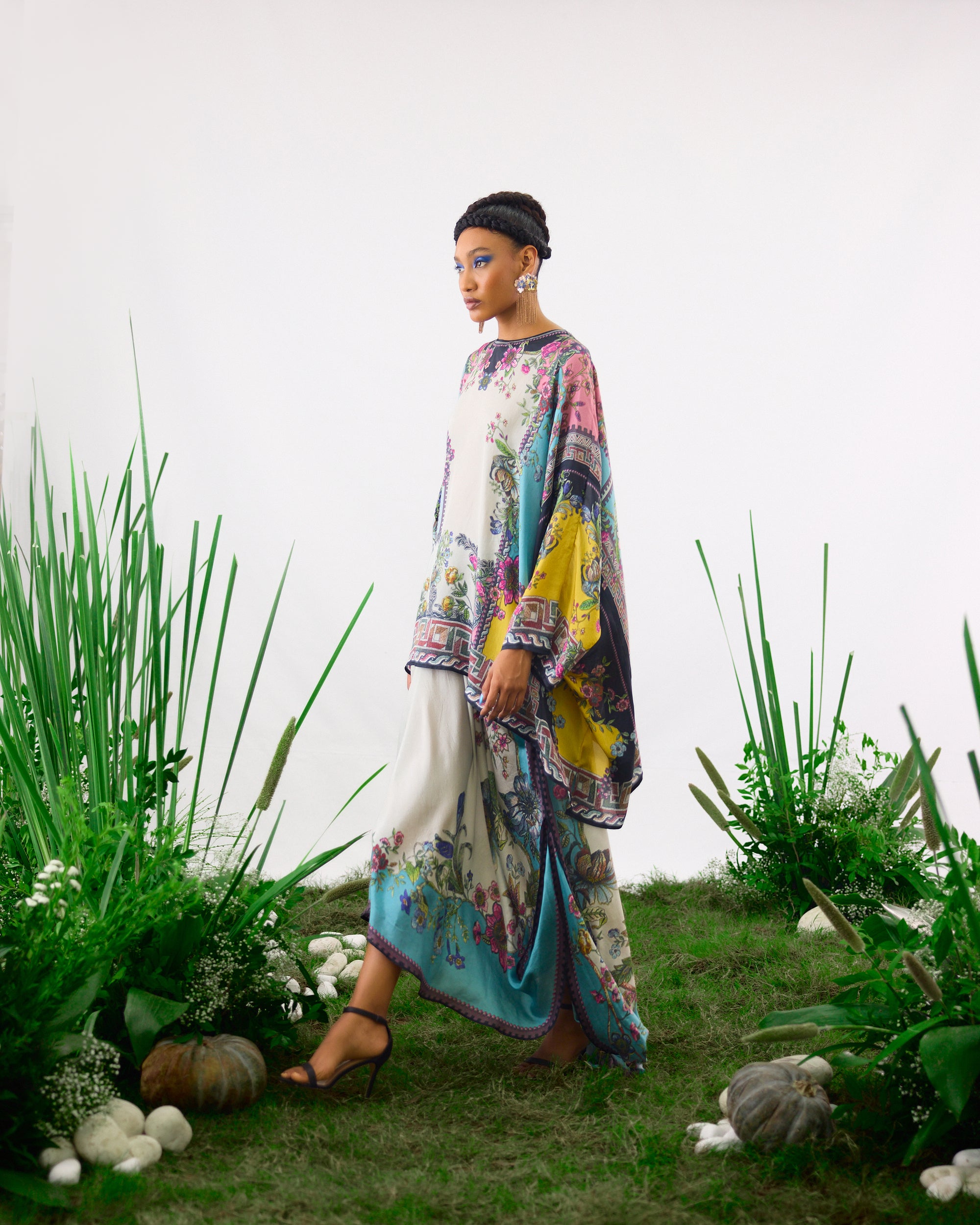 Florence : Insha - Aqua/Slate