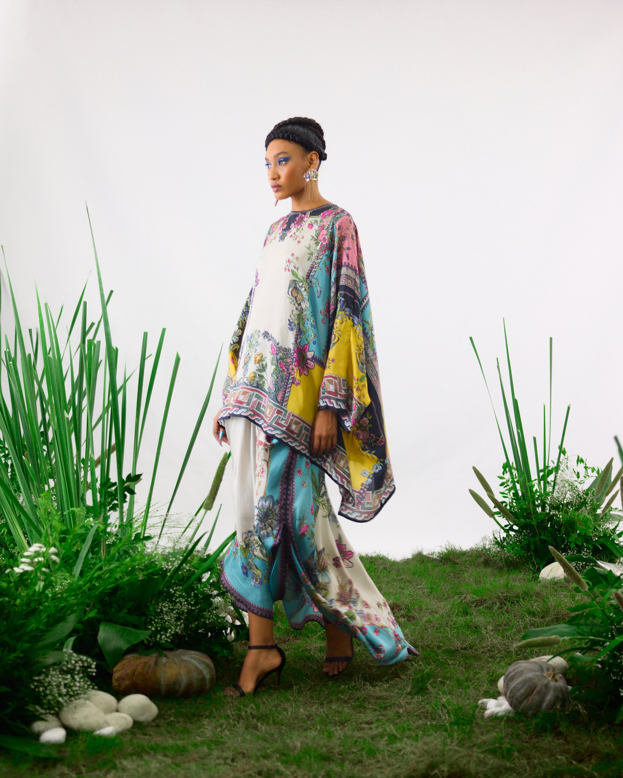 Florence : Insha - Aqua/Slate