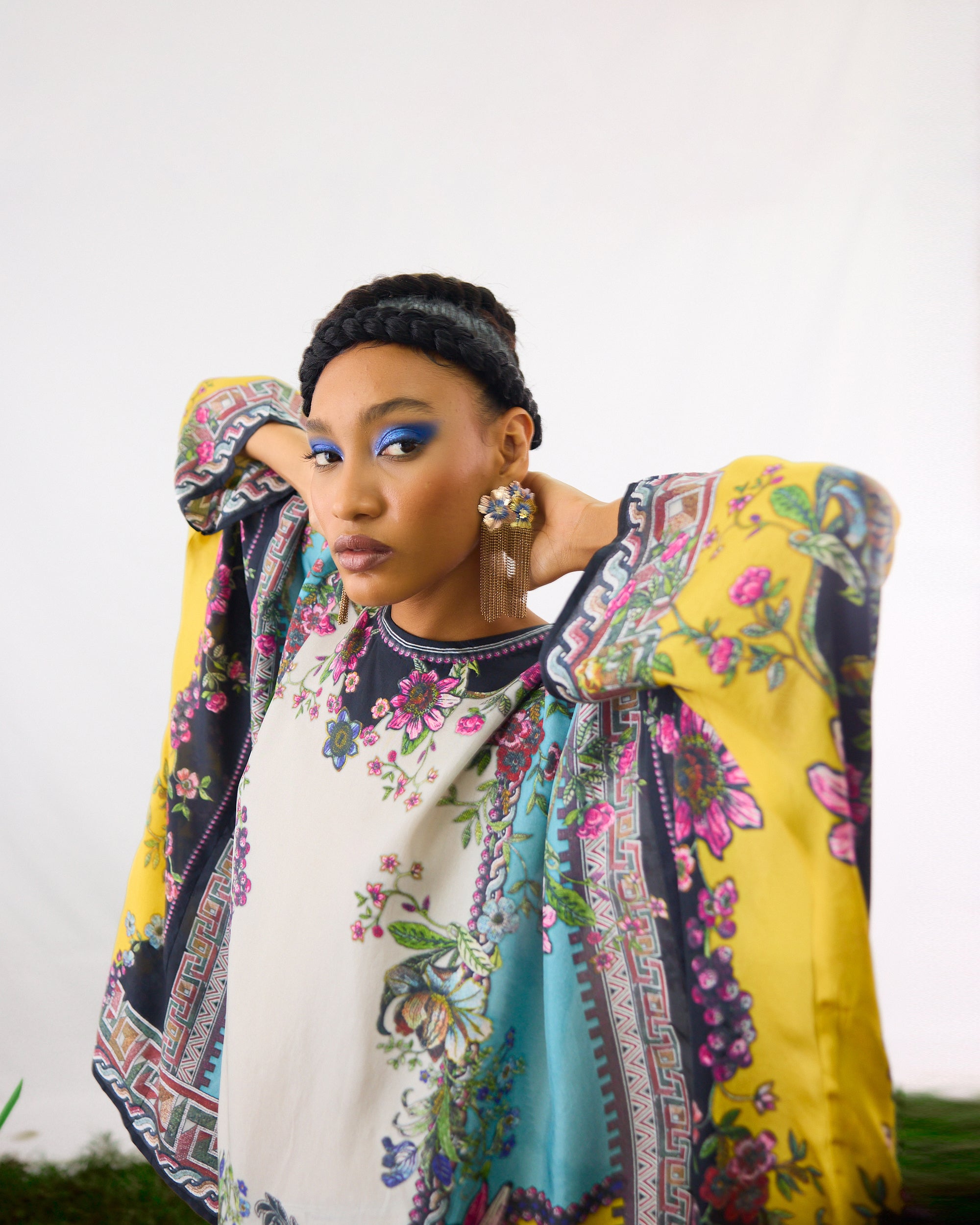 Florence : Insha - Aqua/Slate
