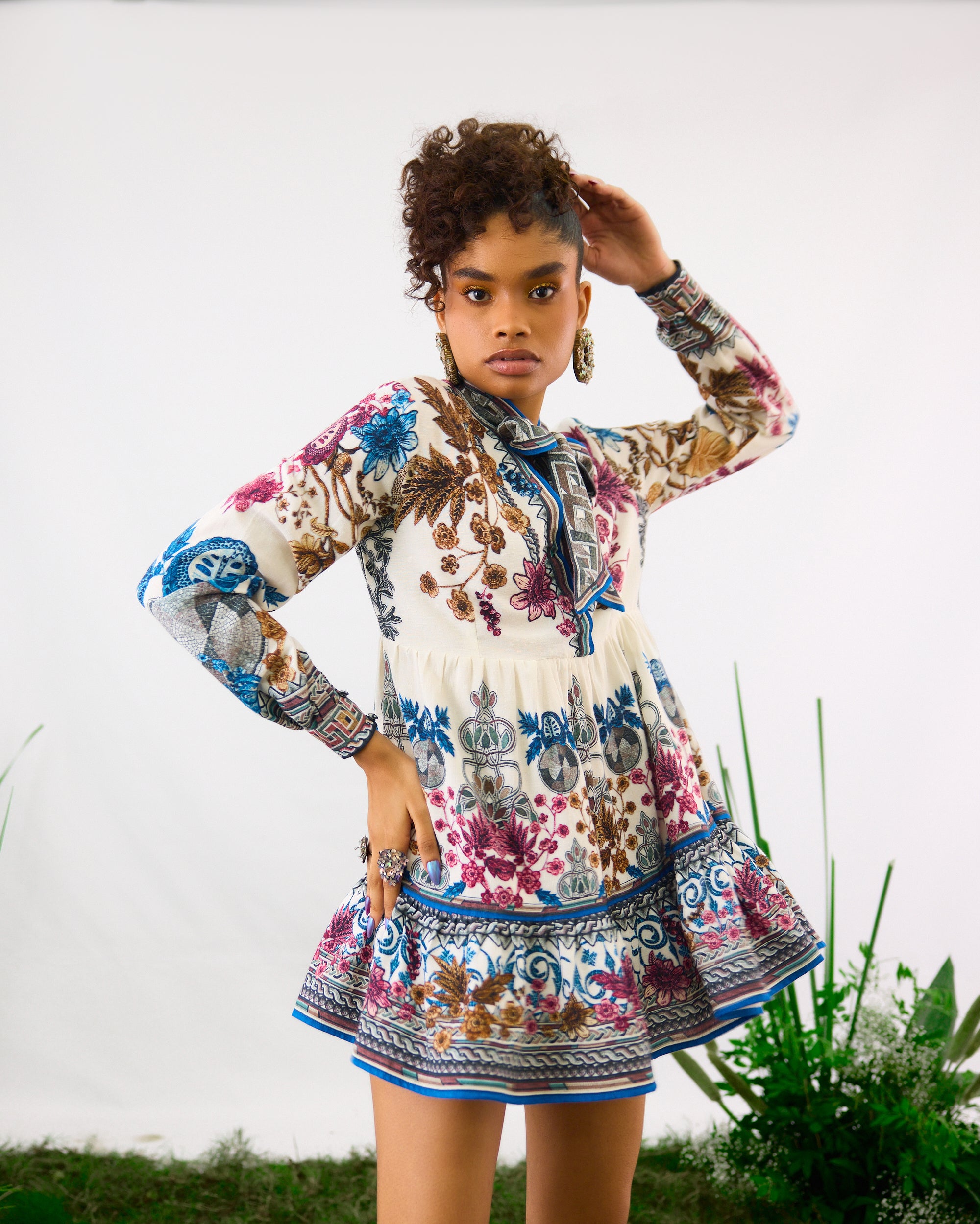 Florence : Aida - White/Multi