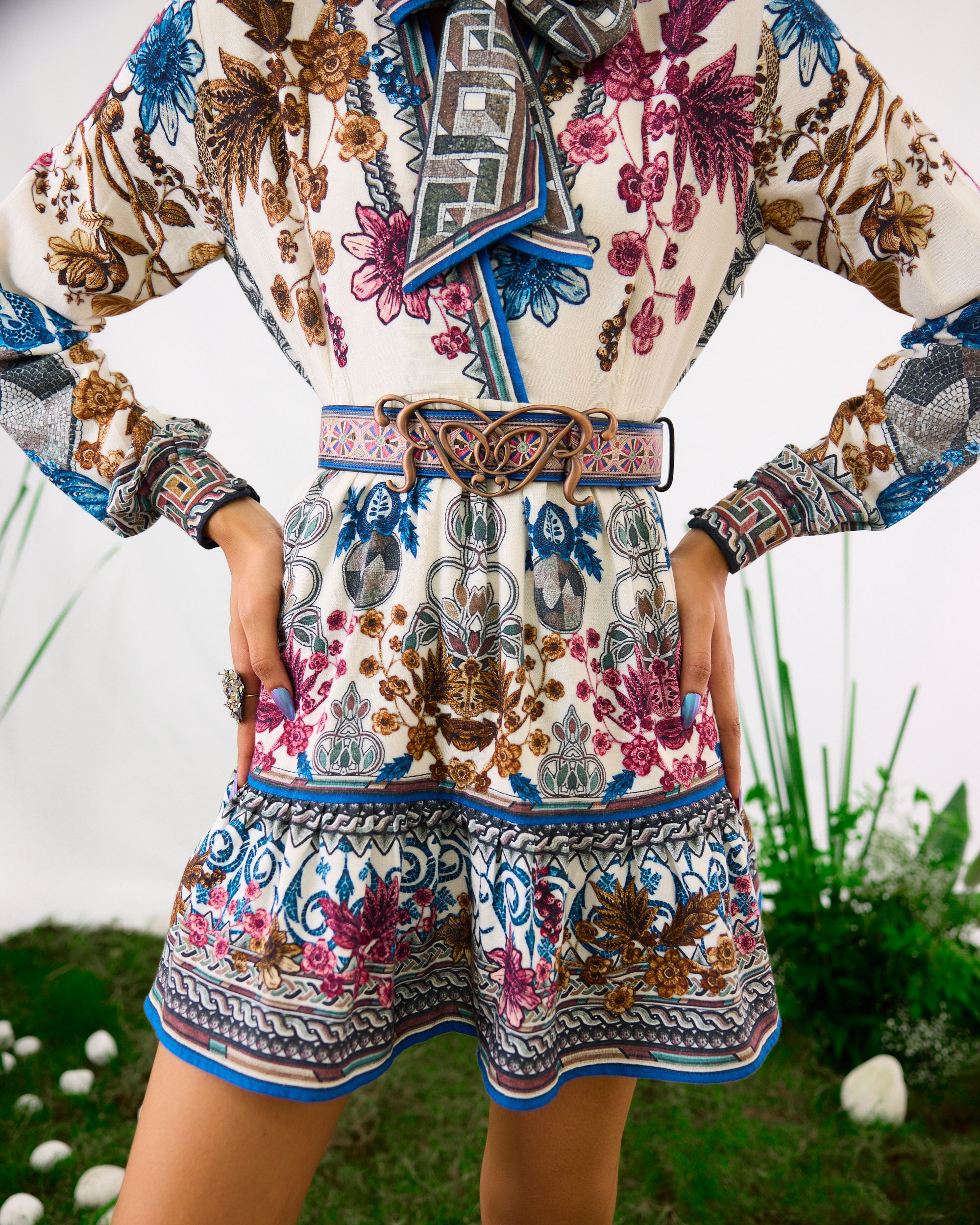 Florence : Aida - White/Multi