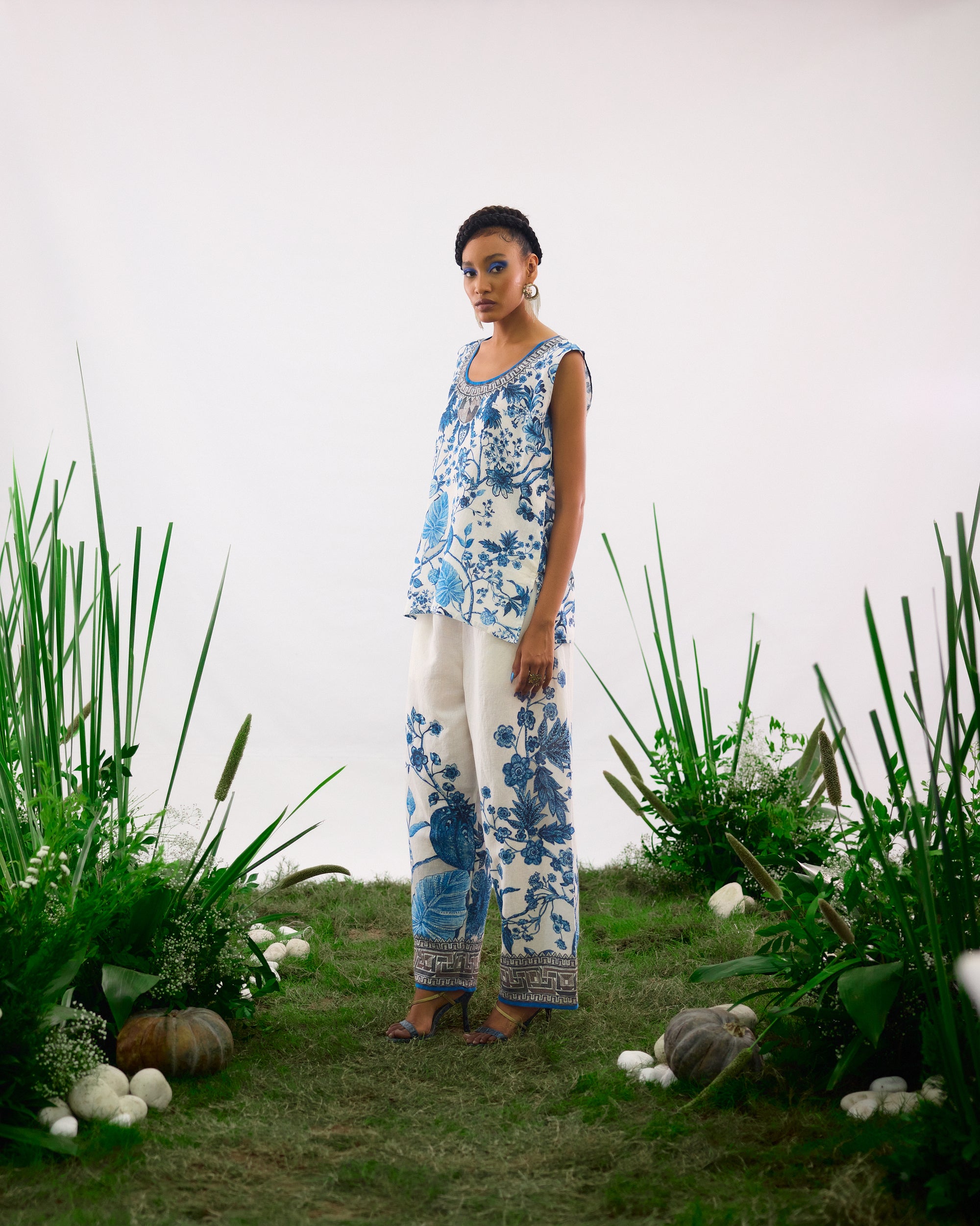 Florence : Ursula - Blue/White