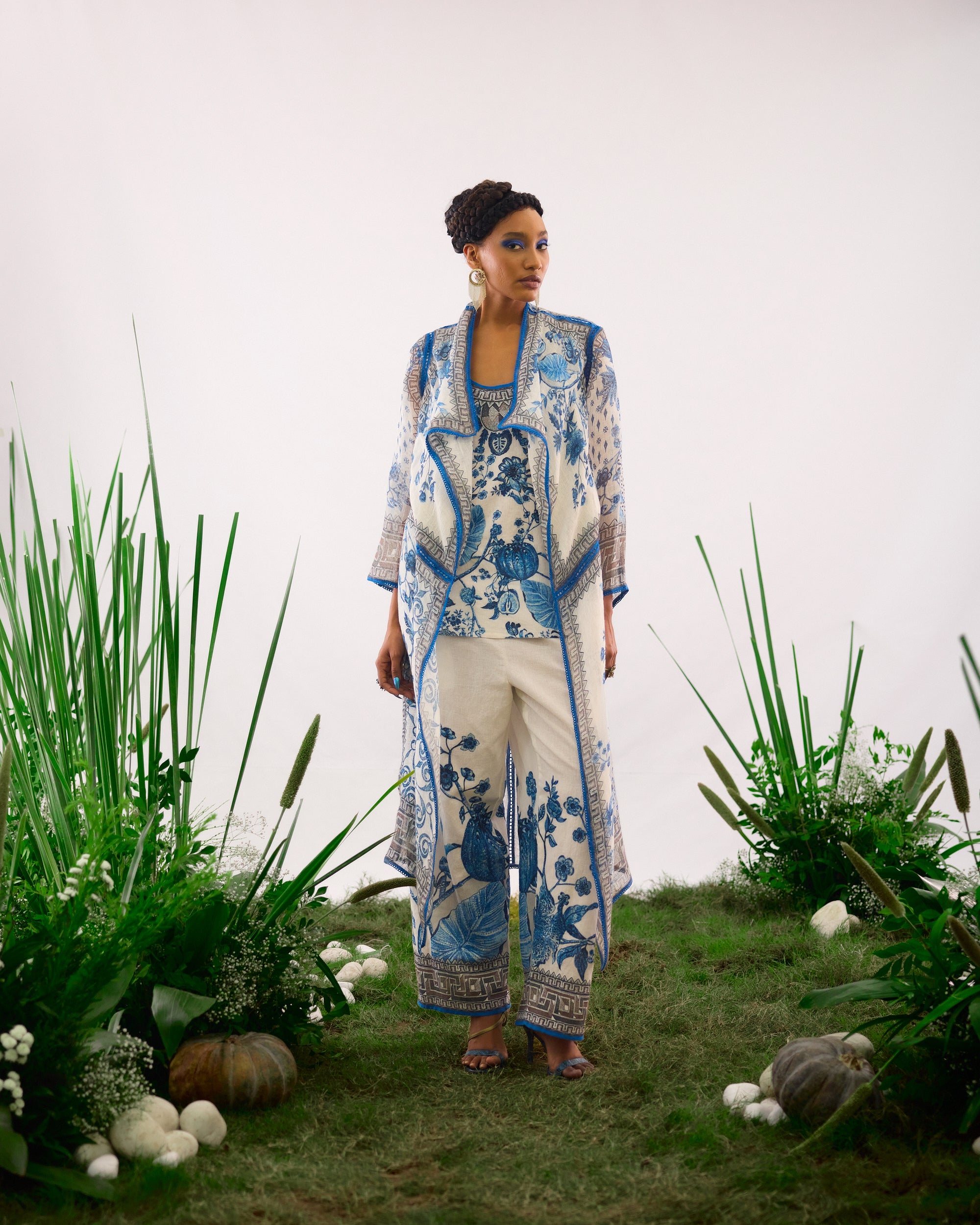 Florence : Ursula - Blue/White
