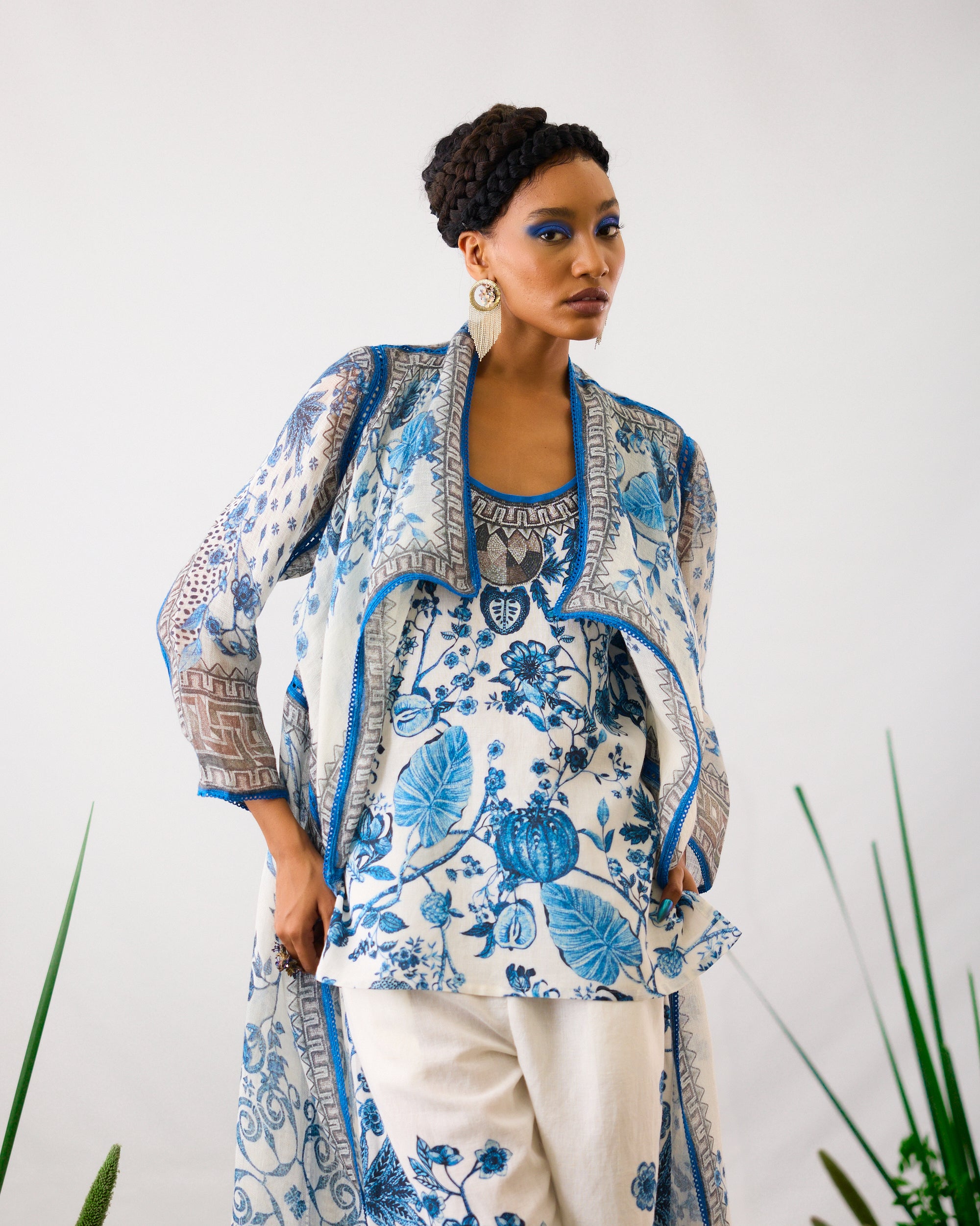 Florence : Ursula - Blue/White