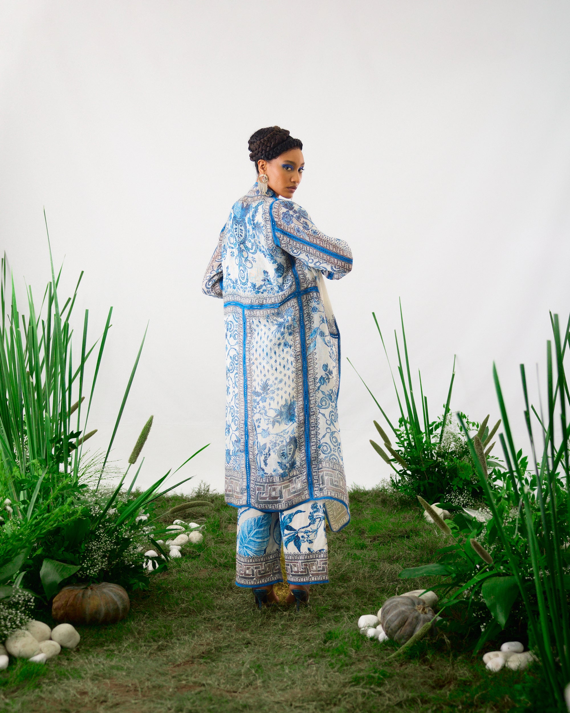 Florence : Ursula - Blue/White