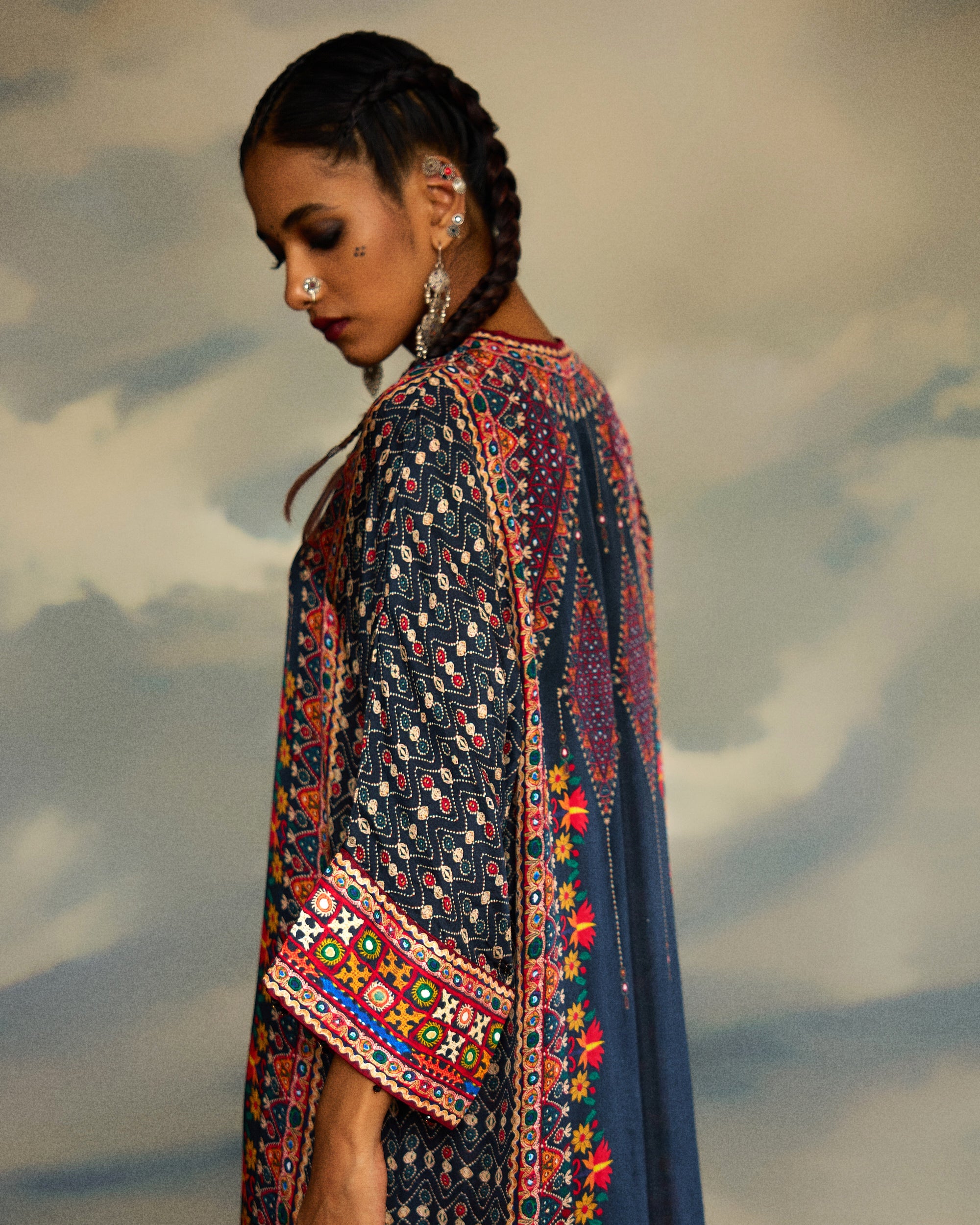Kutch : Banera - Charcoal