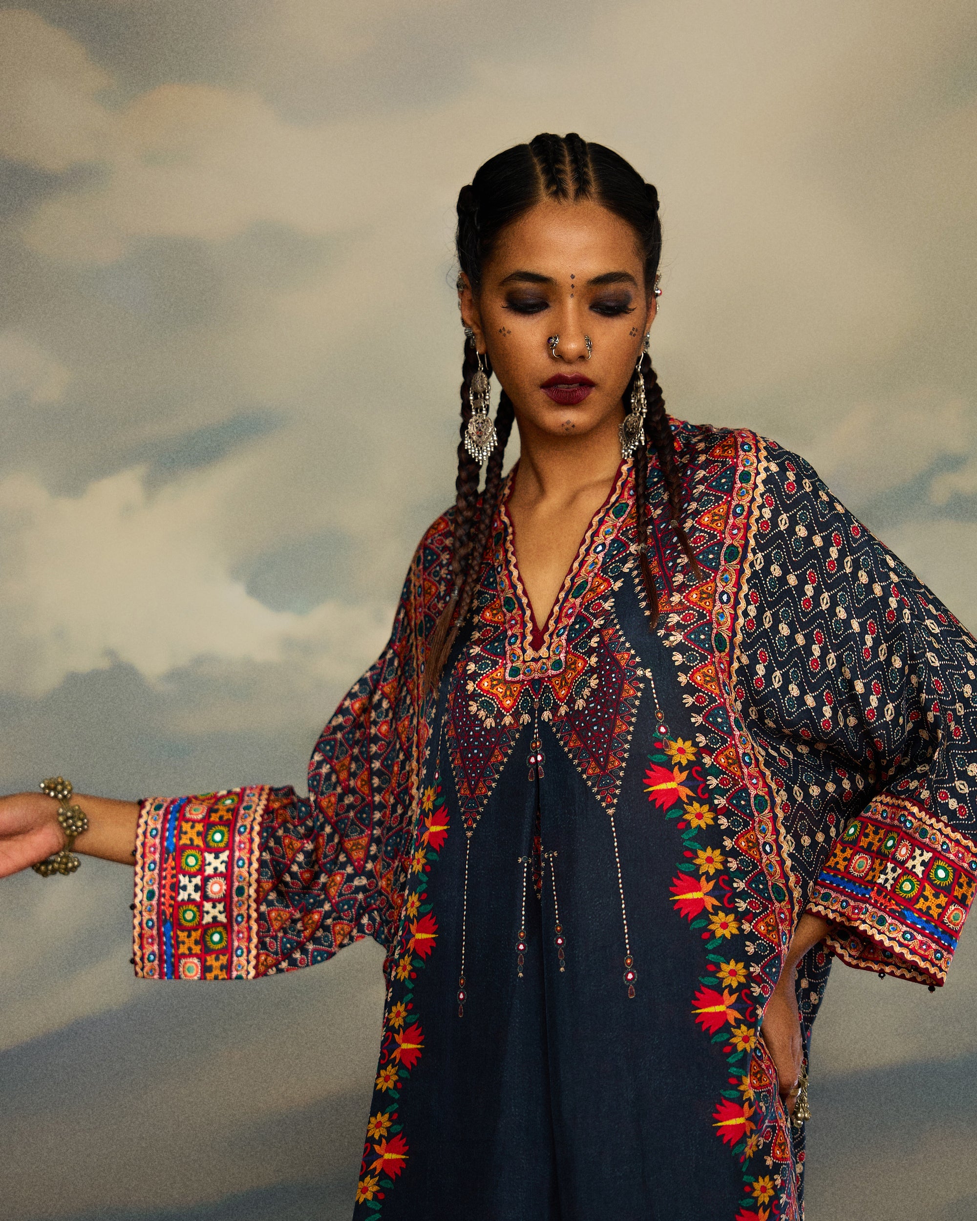 Kutch : Banera - Charcoal