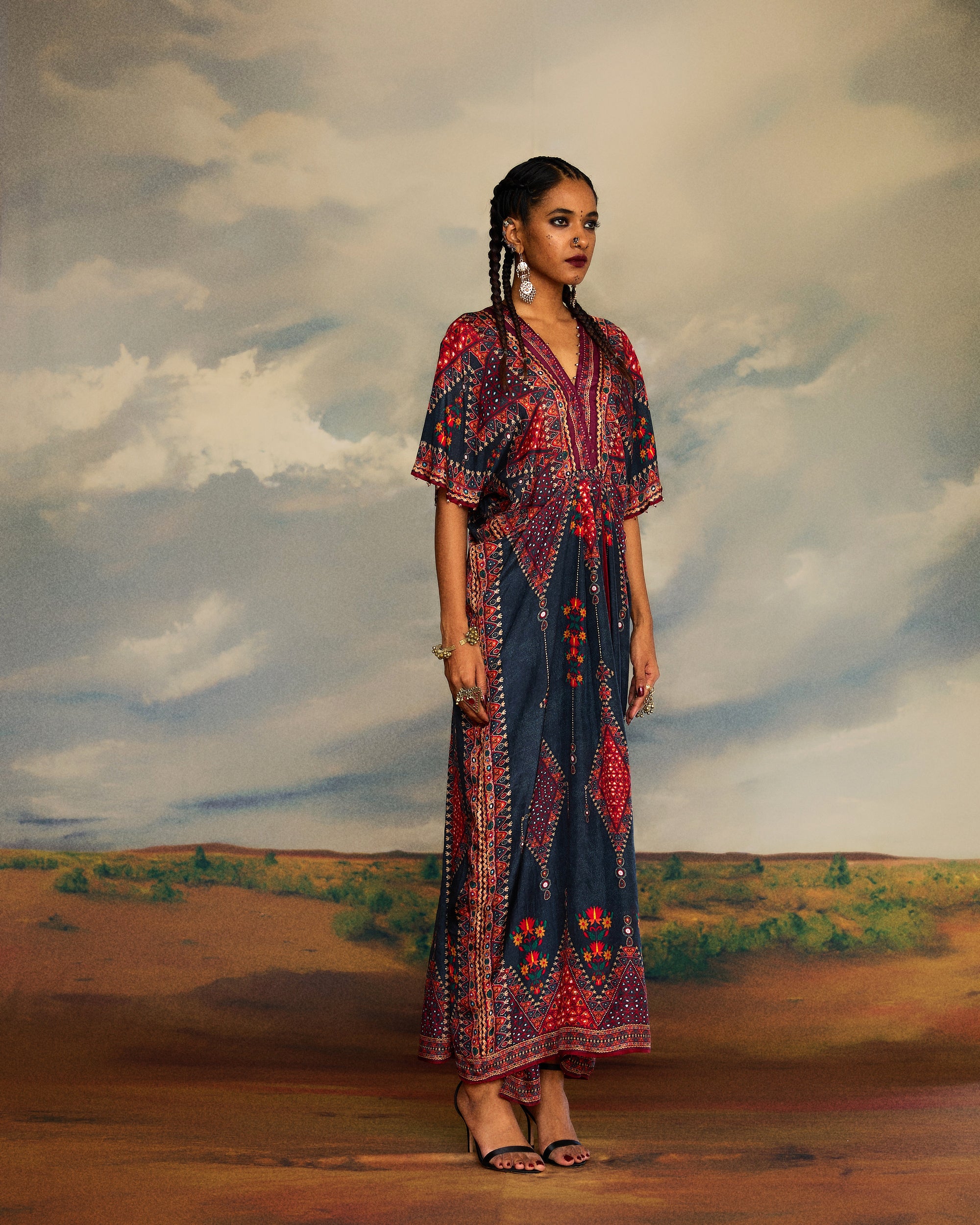 Kutch : Kusum - Charcoal