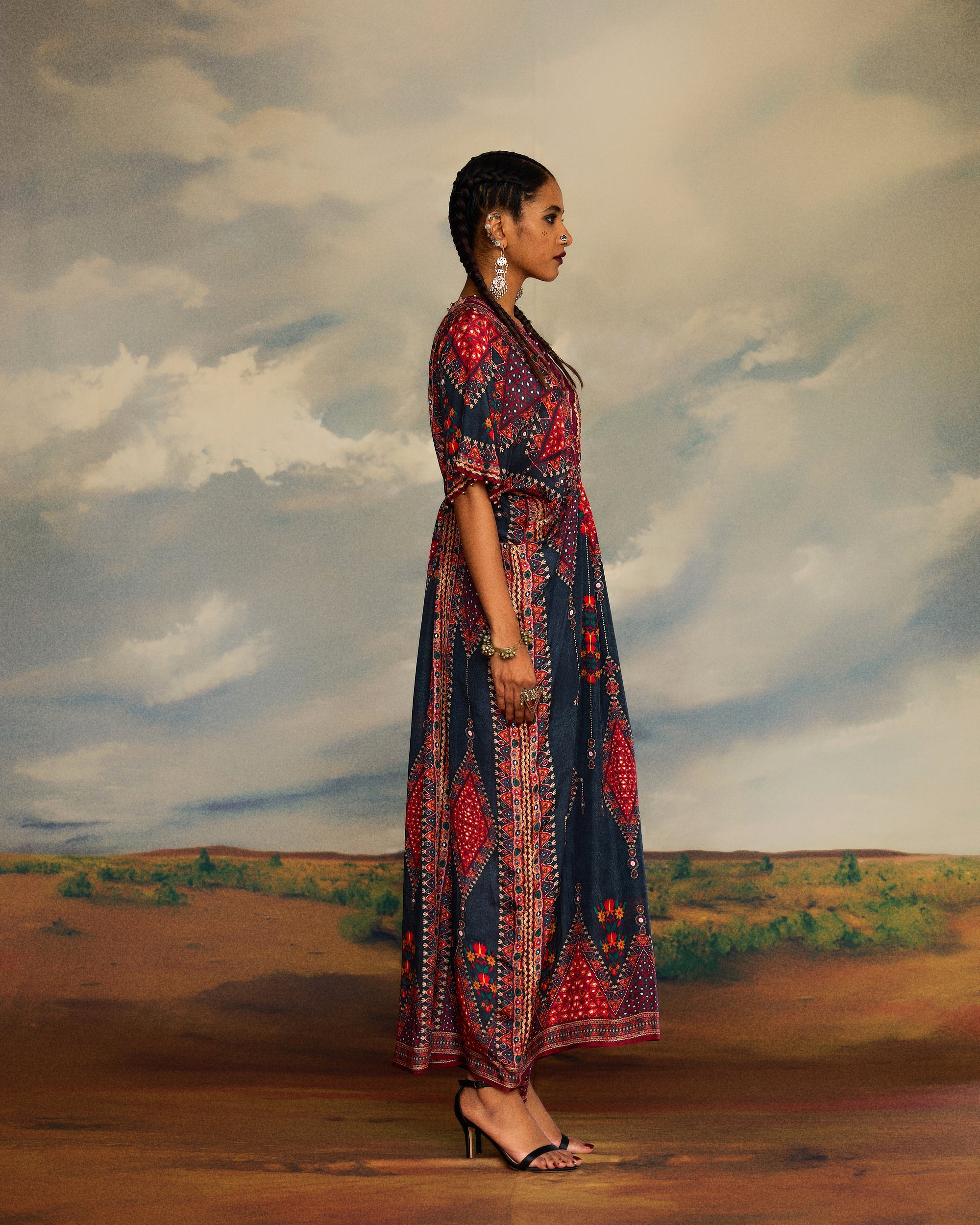 Kutch : Kusum - Charcoal