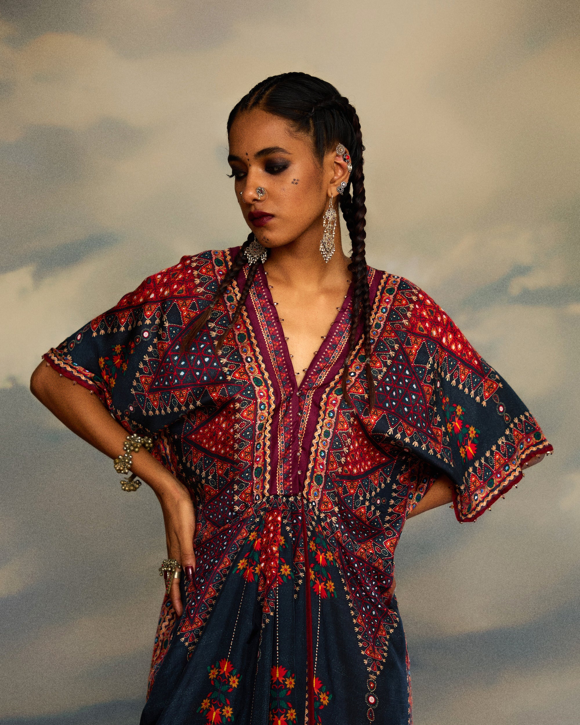 Kutch : Kusum - Charcoal