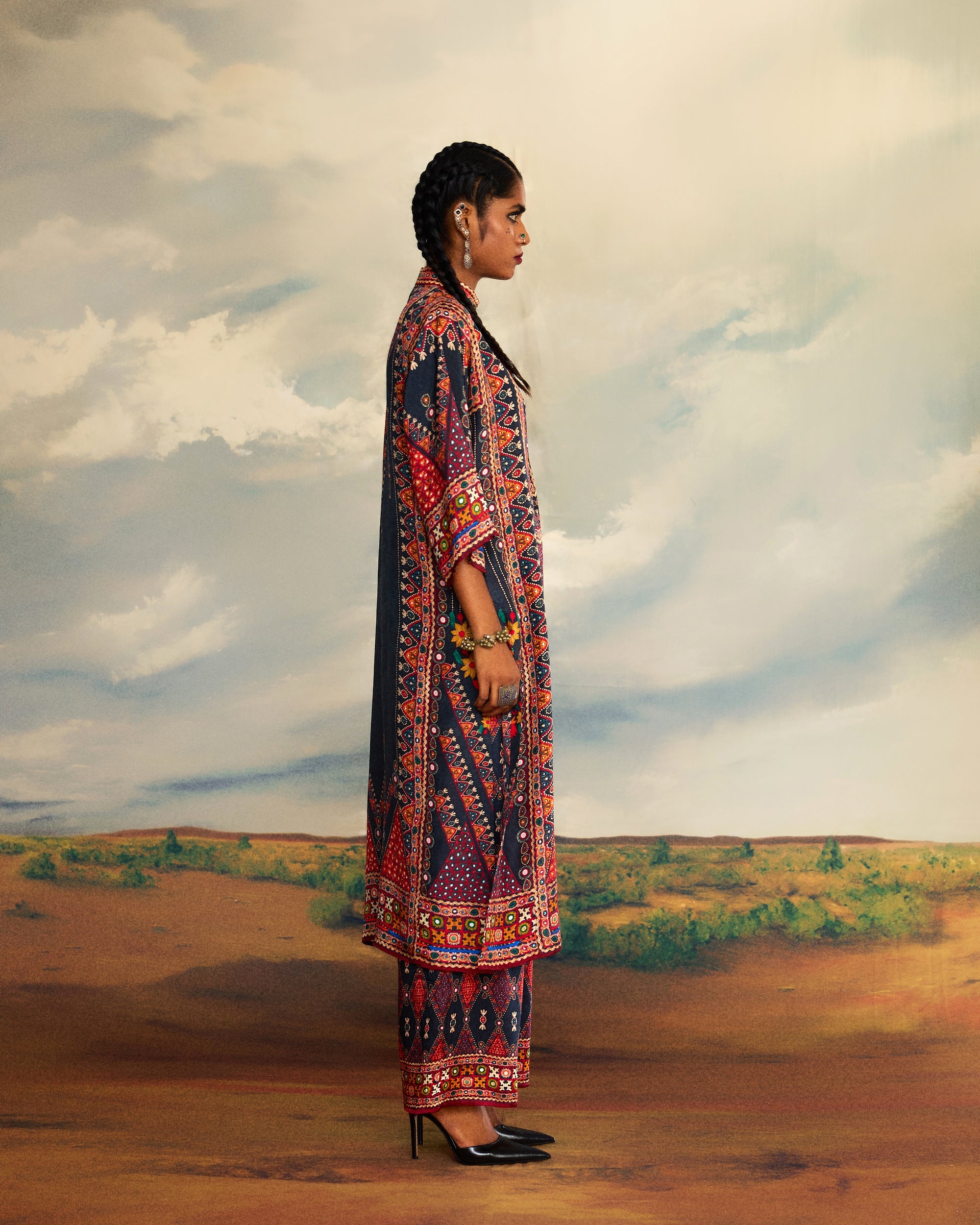 Kutch : Ghazala - Charcoal