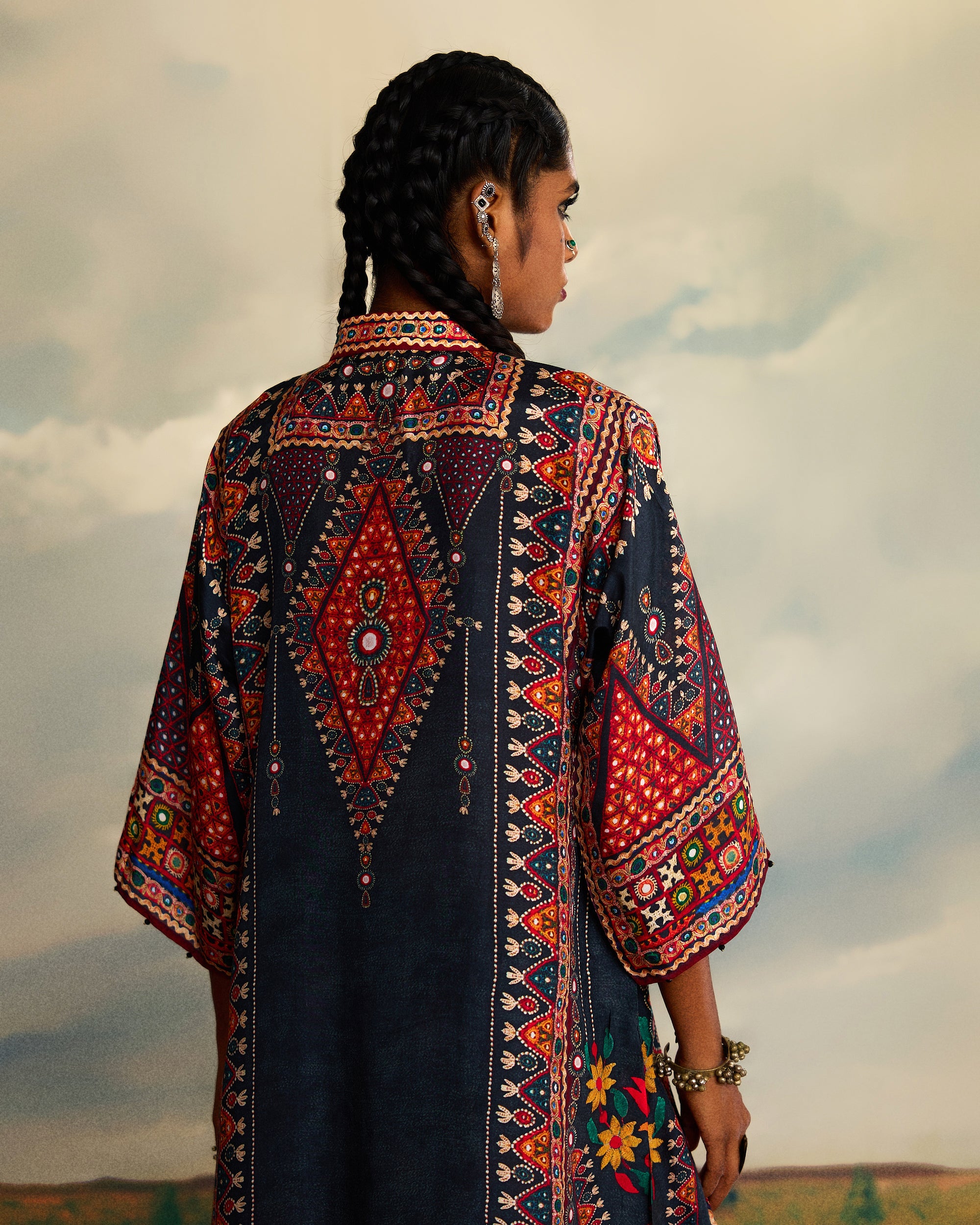 Kutch : Ghazala - Charcoal