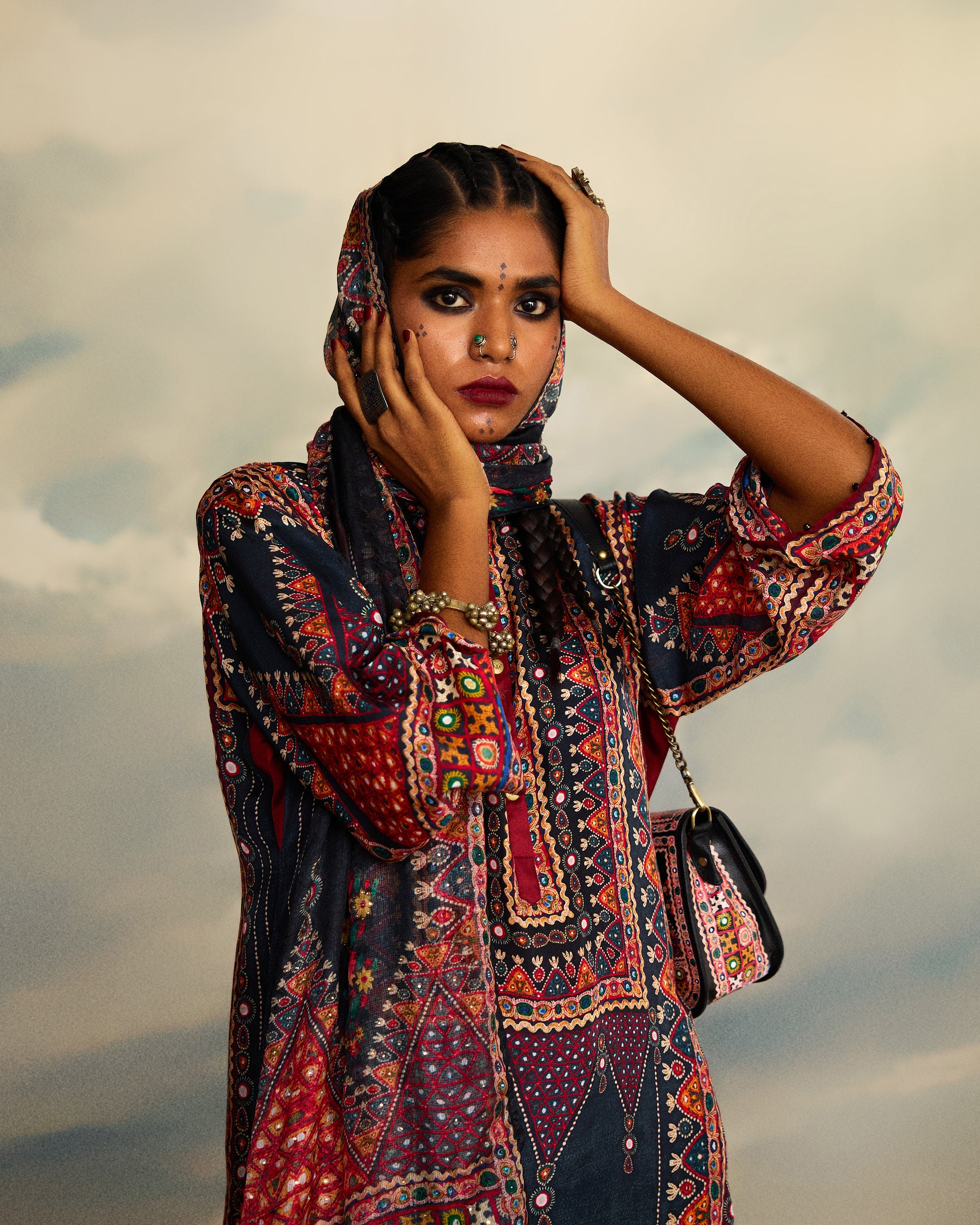 Kutch : Ghazala - Charcoal