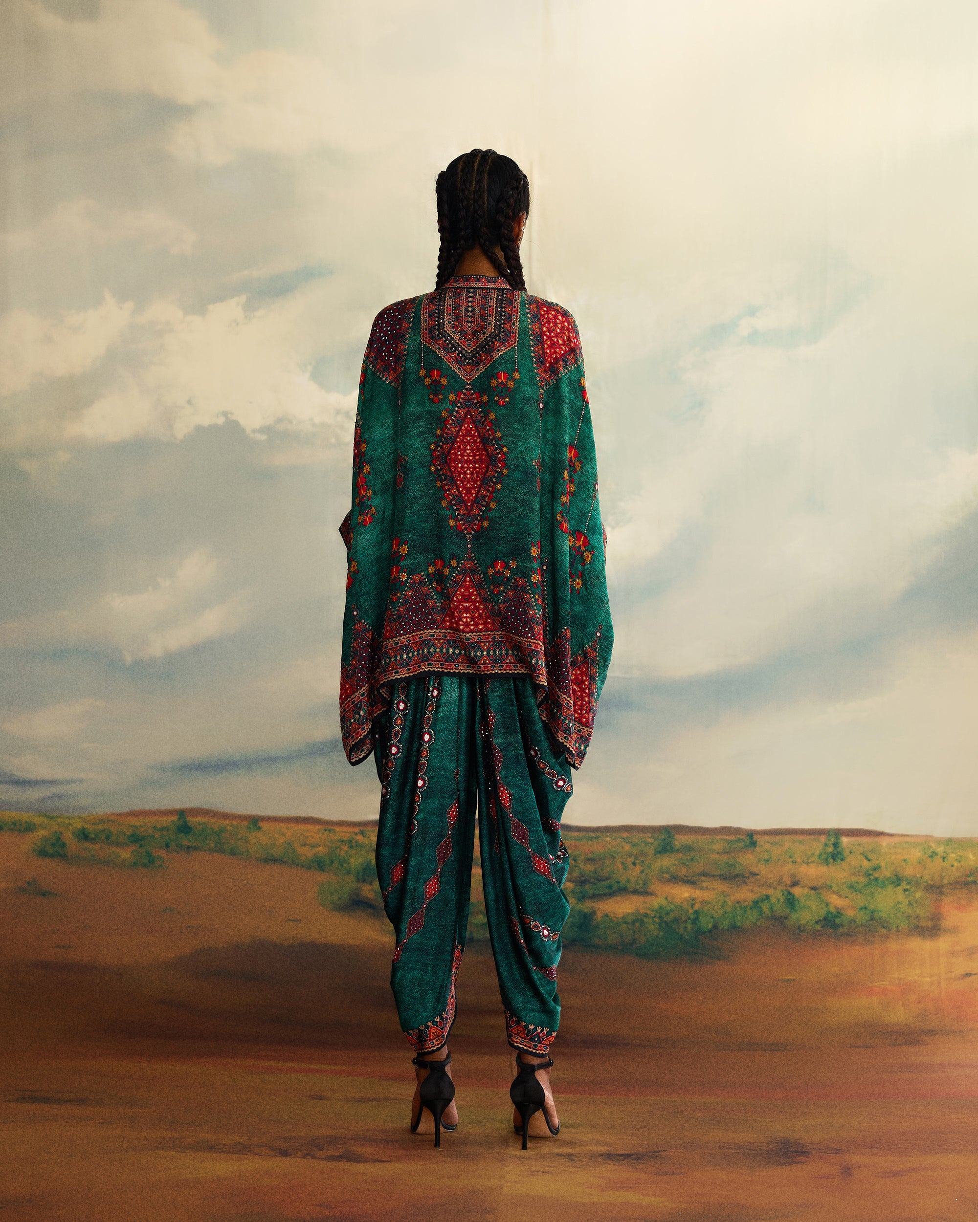 Kutch : Chanel/Afghan - Teal