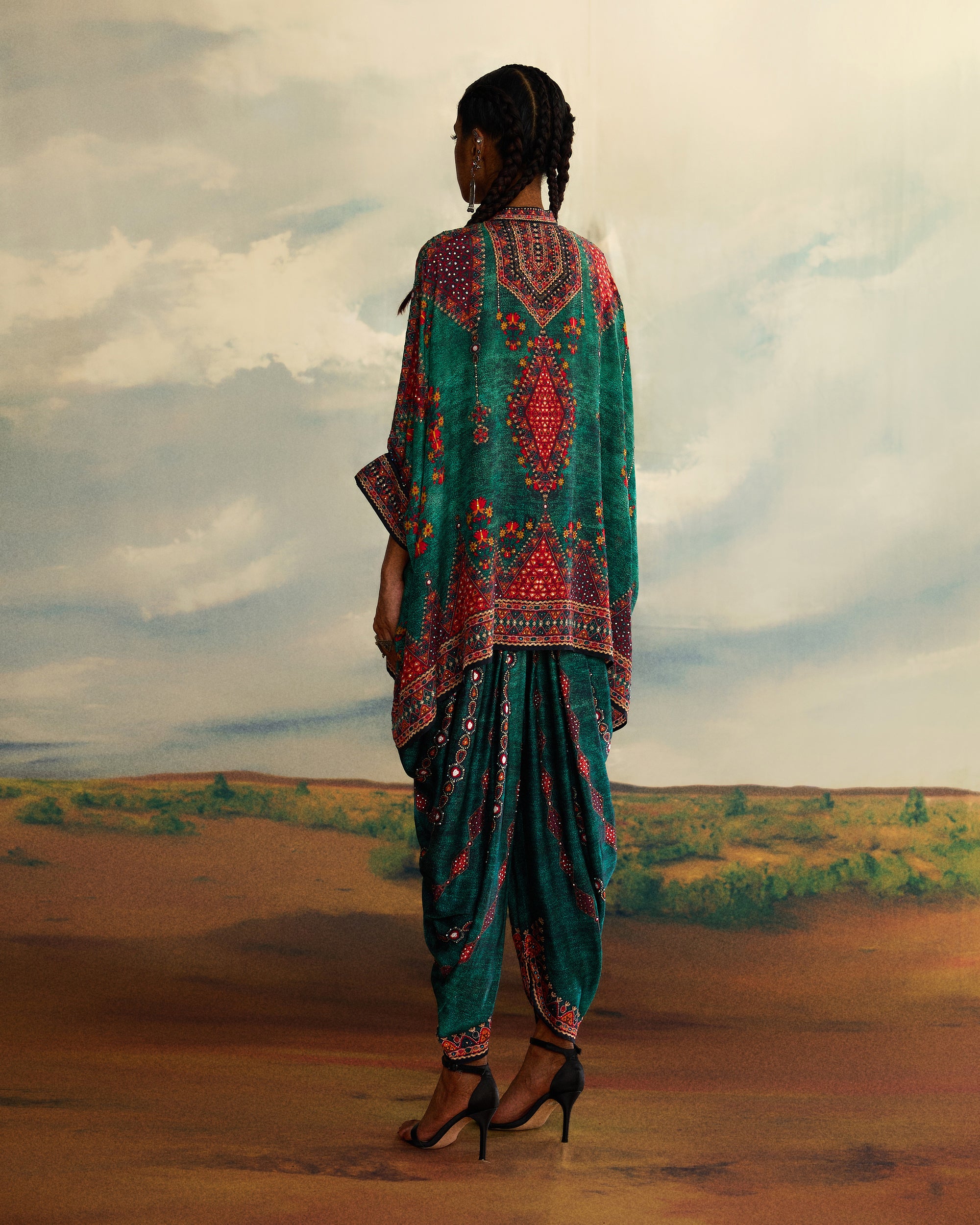 Kutch : Chanel/Afghan - Teal