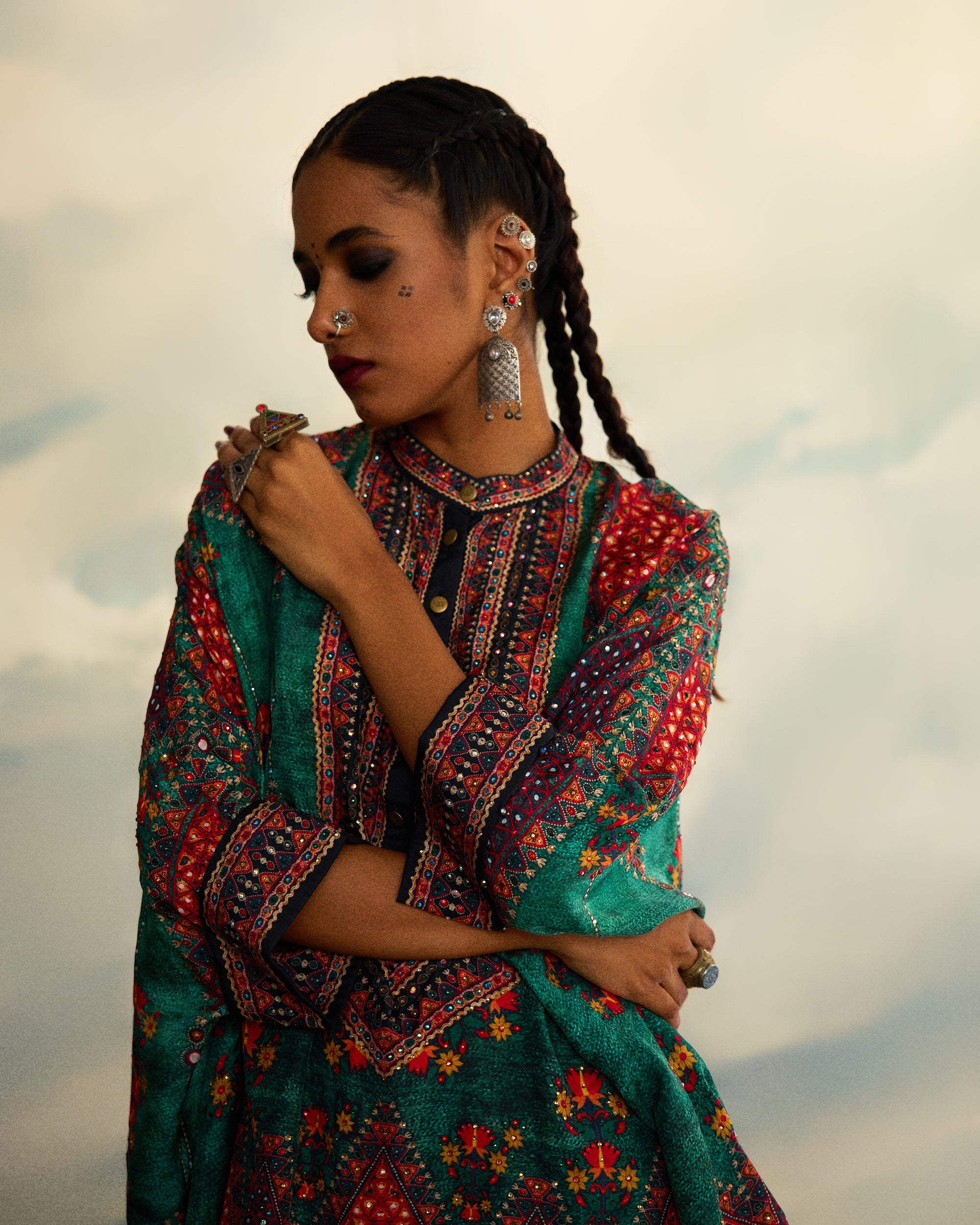 Kutch : Chanel/Afghan - Teal
