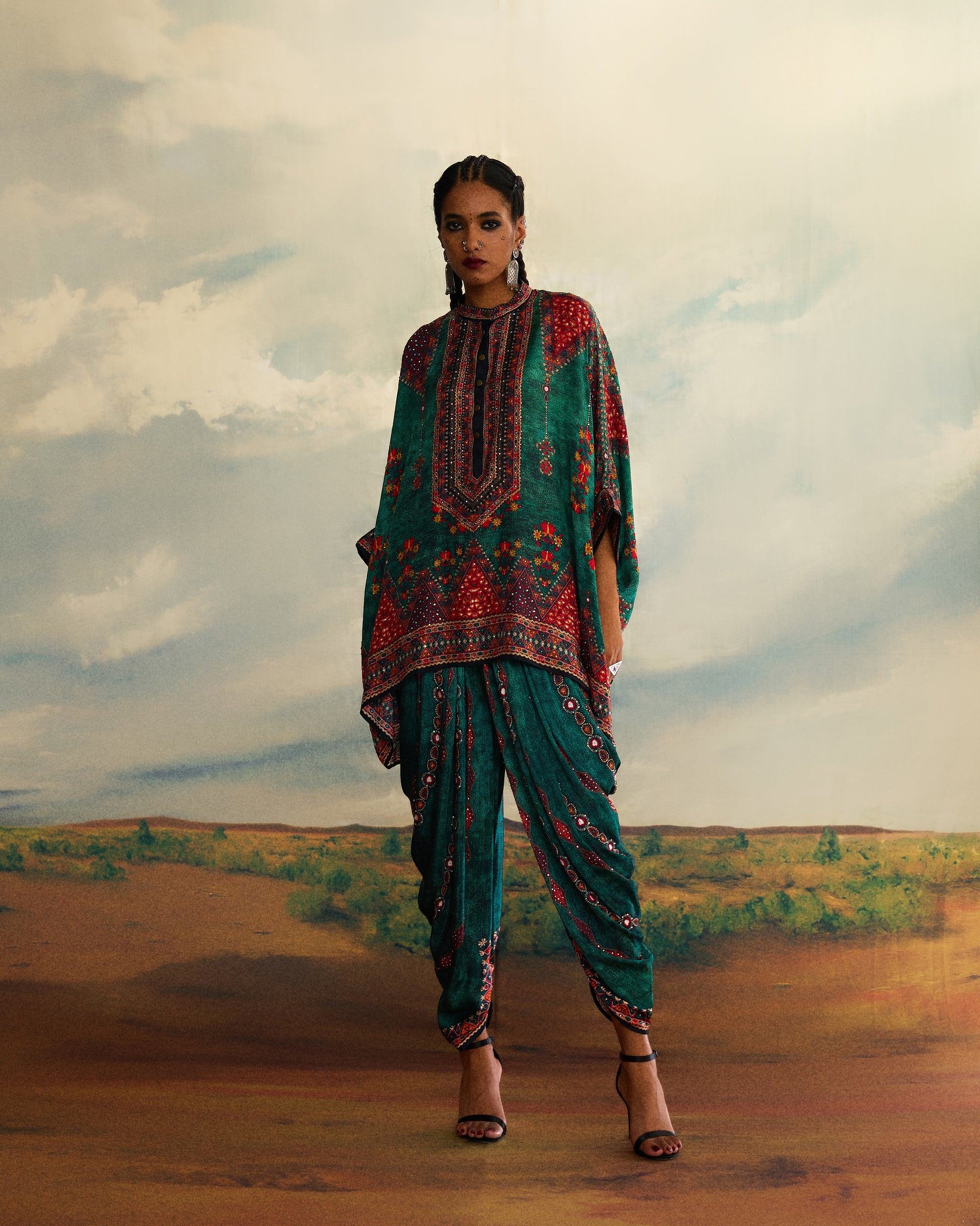 Kutch : Chanel/Afghan - Teal