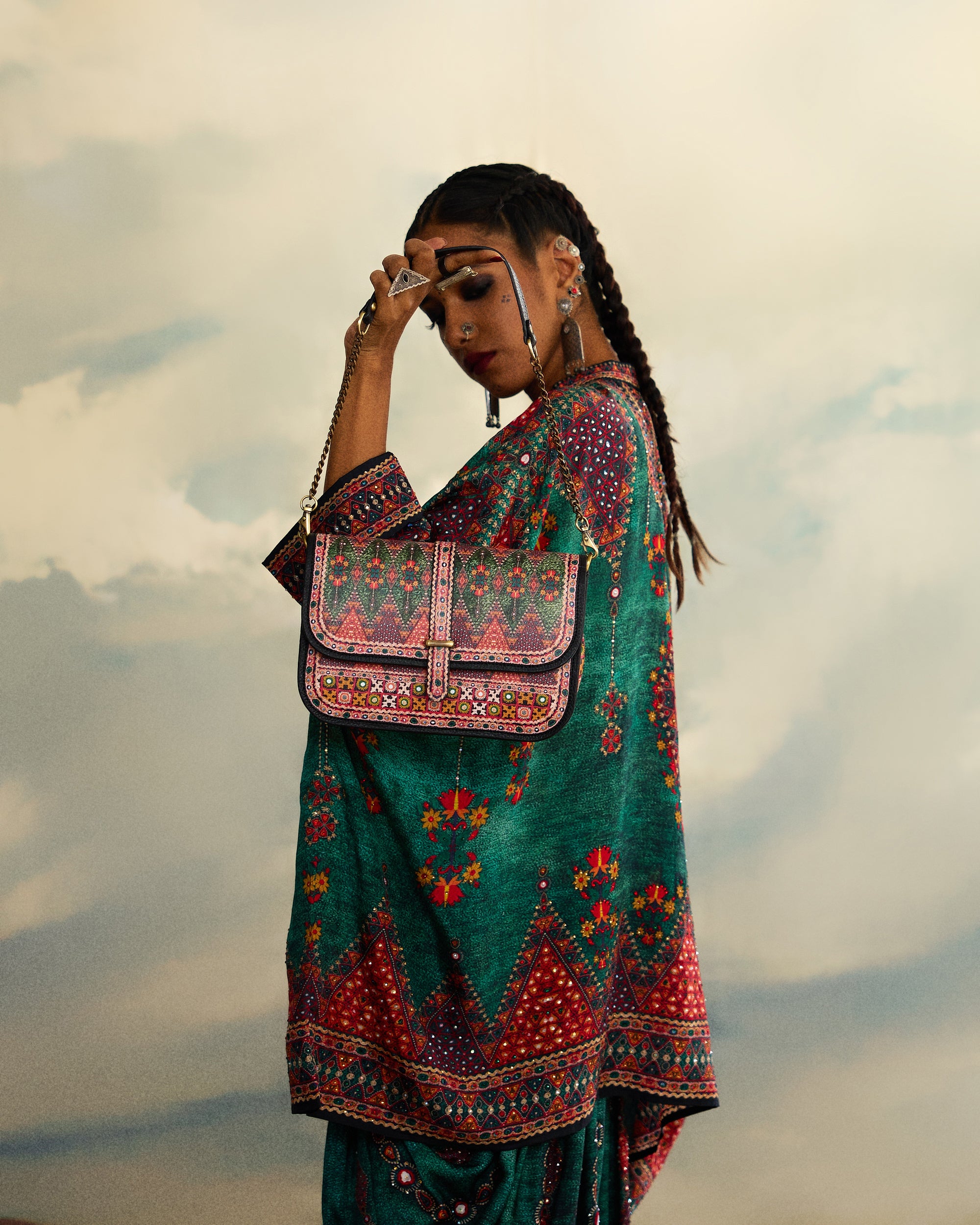 Kutch : Chanel/Afghan - Teal