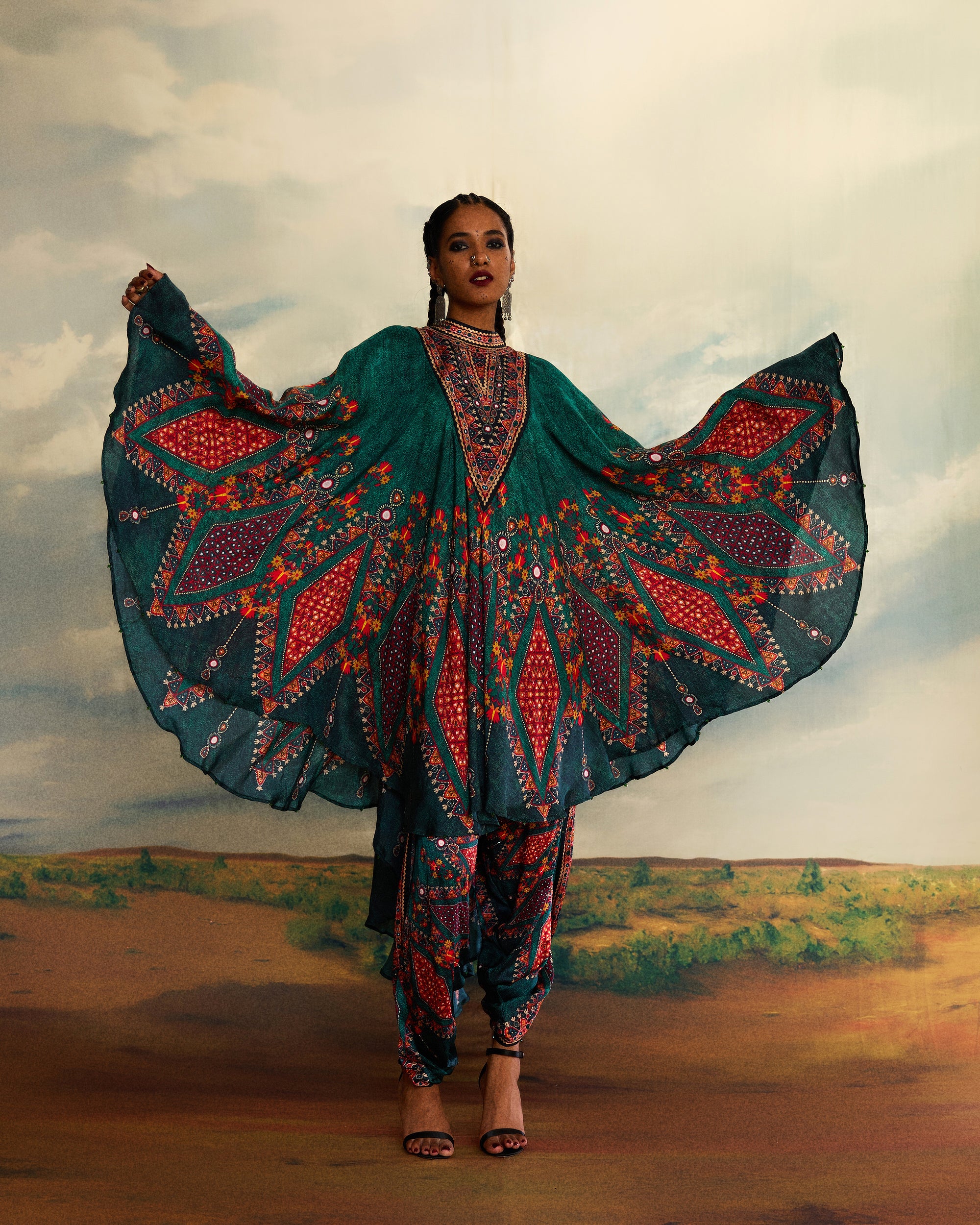 Kutch : Farah - Teal