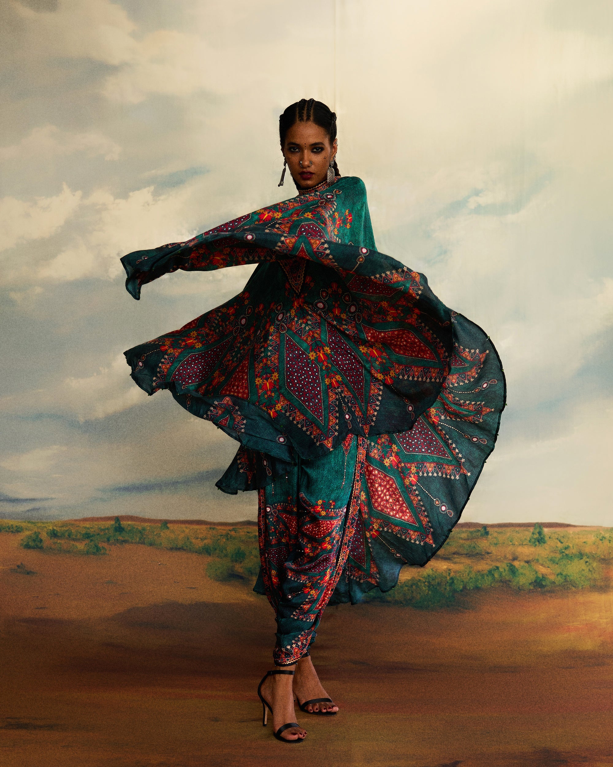 Kutch : Farah - Teal