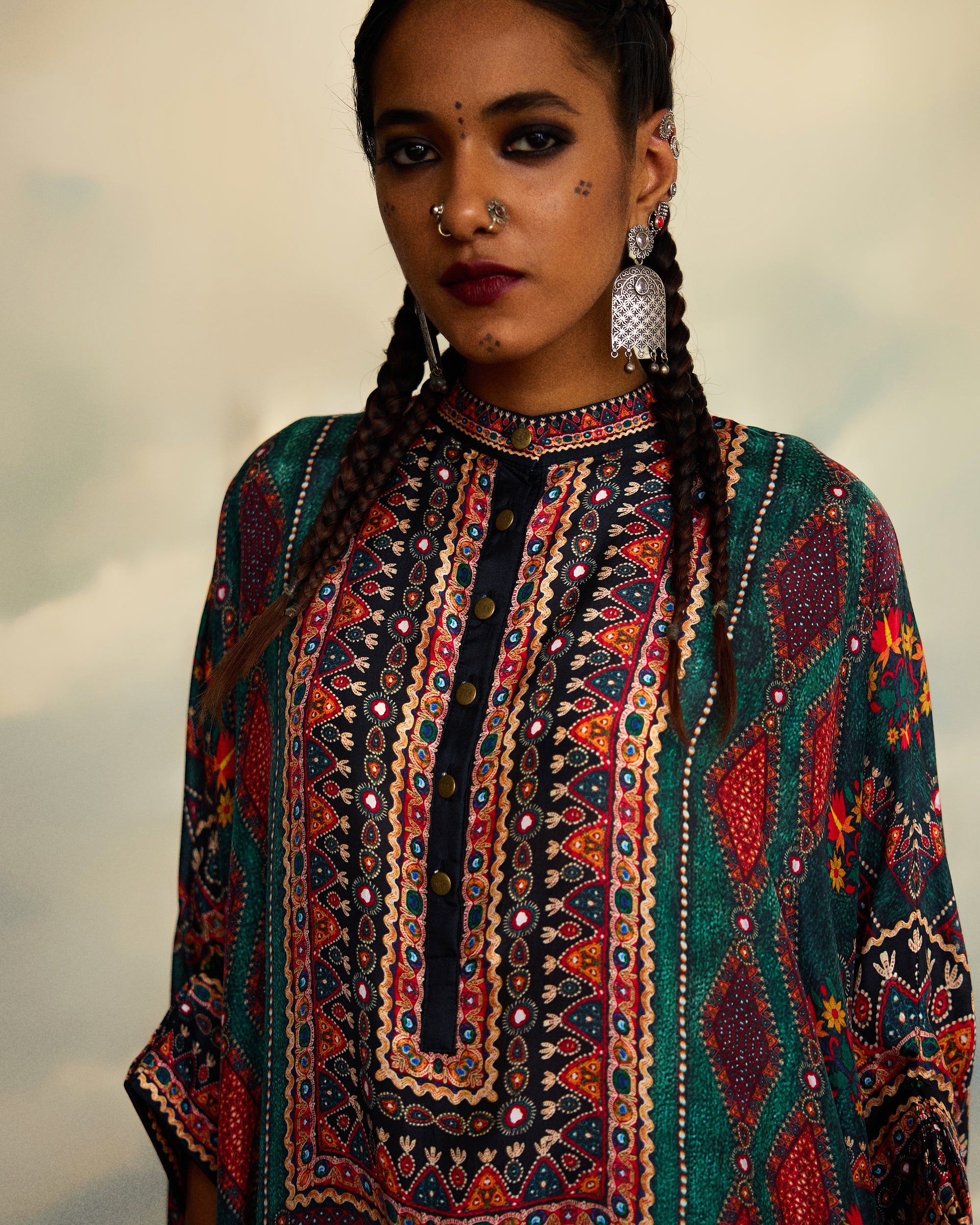 Kutch : Chanel 36"/Sharara - Teal