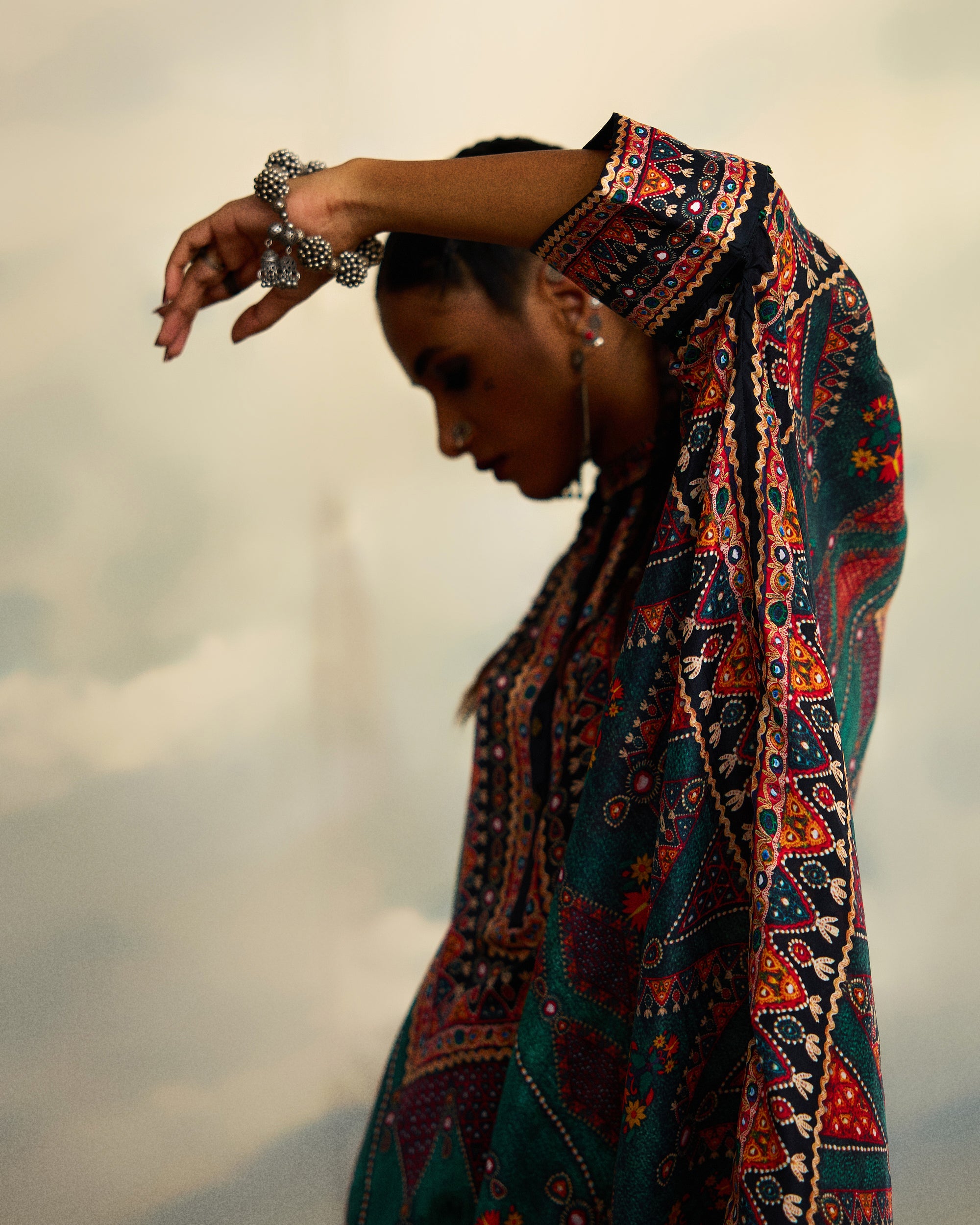 Kutch : Chanel 36"/Sharara - Teal