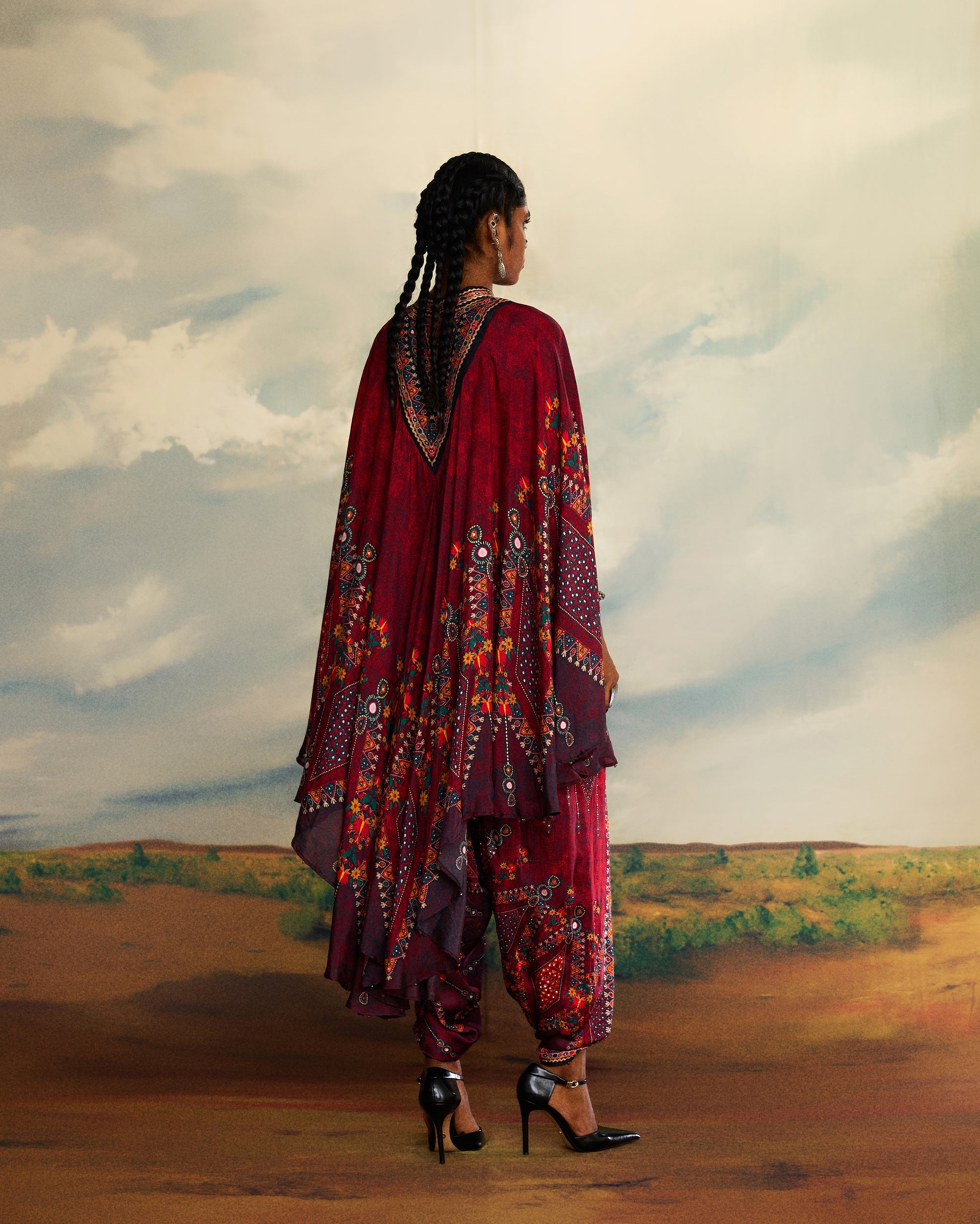 Kutch : Farah - Red