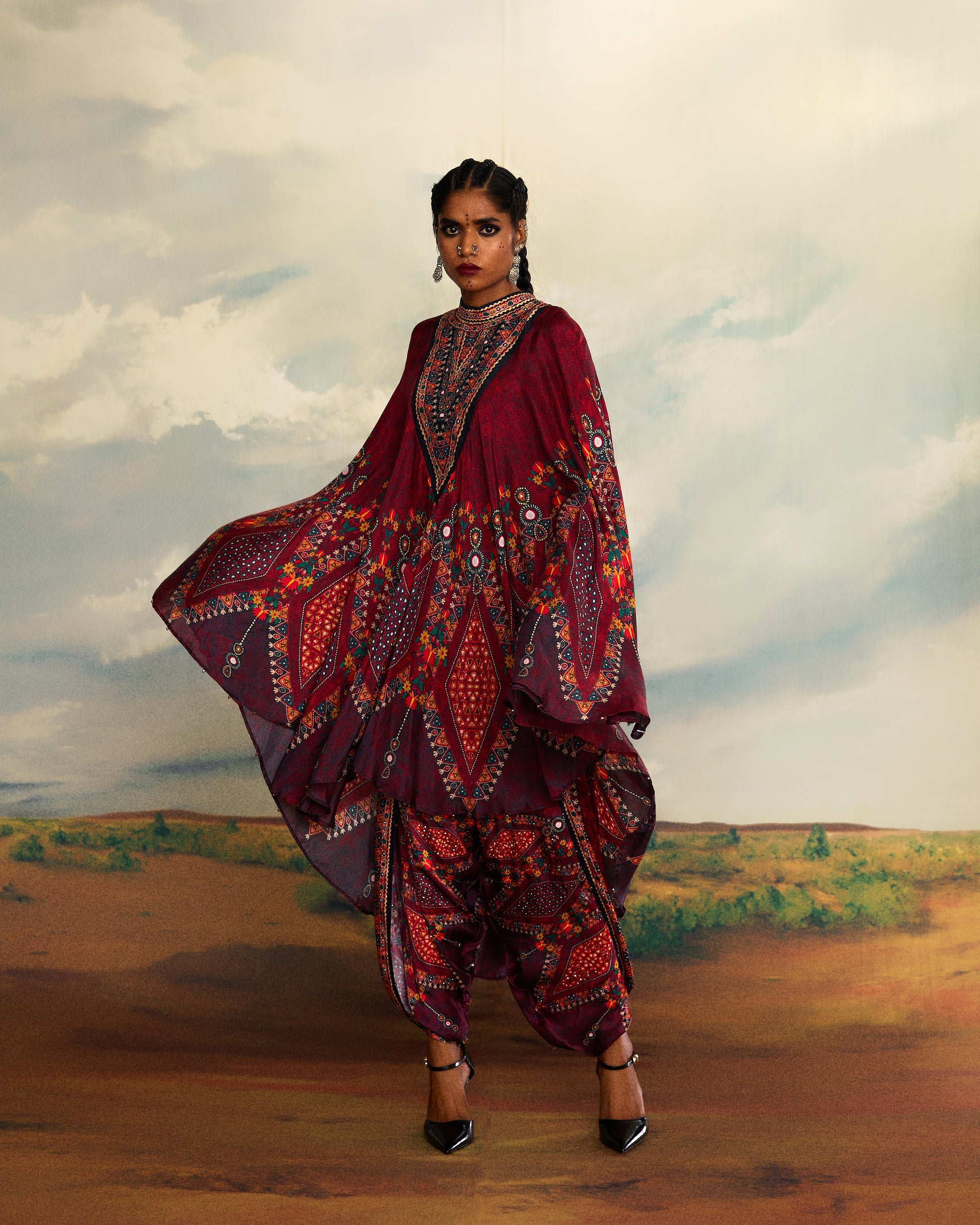 Kutch : Farah - Red