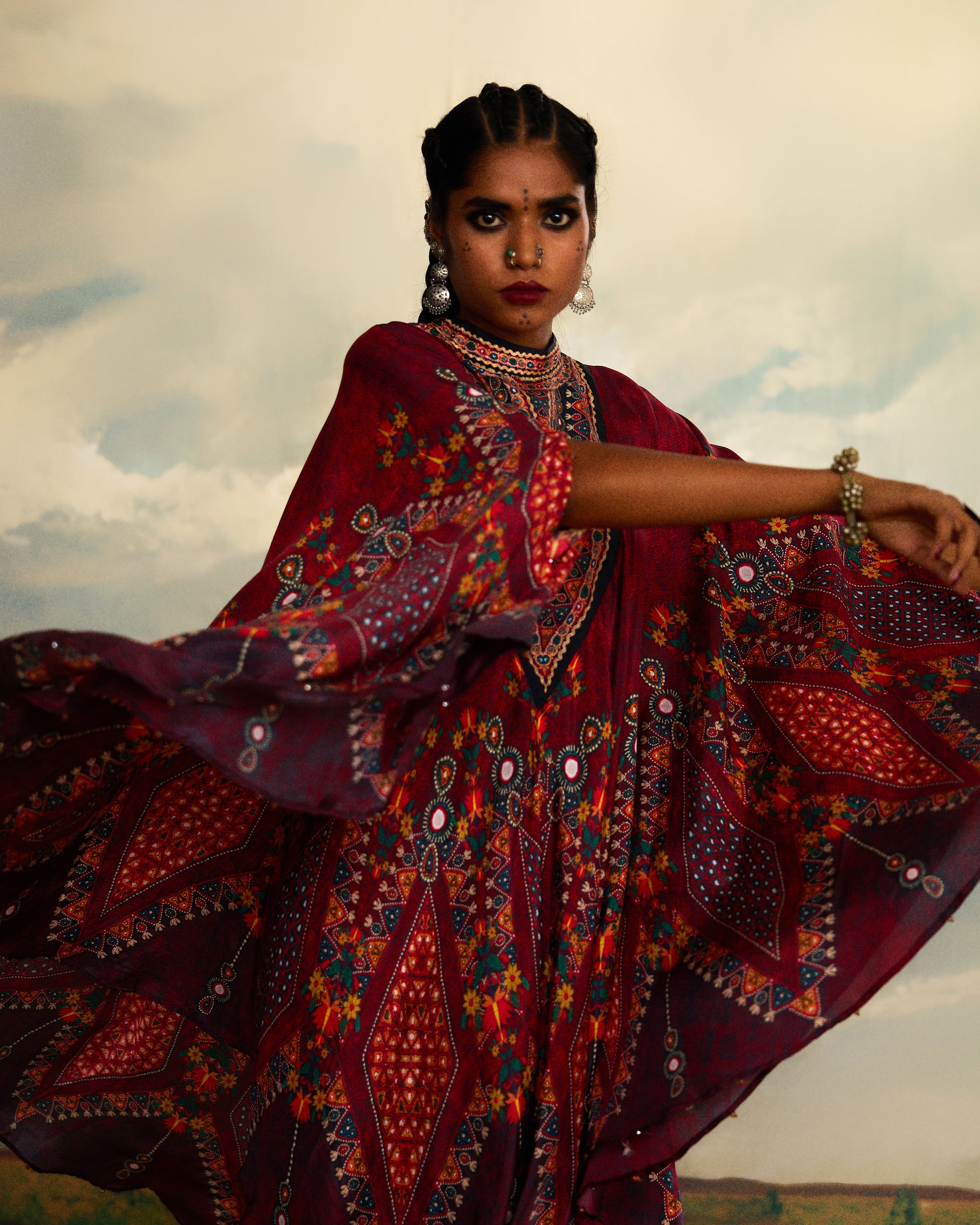 Kutch : Farah - Red