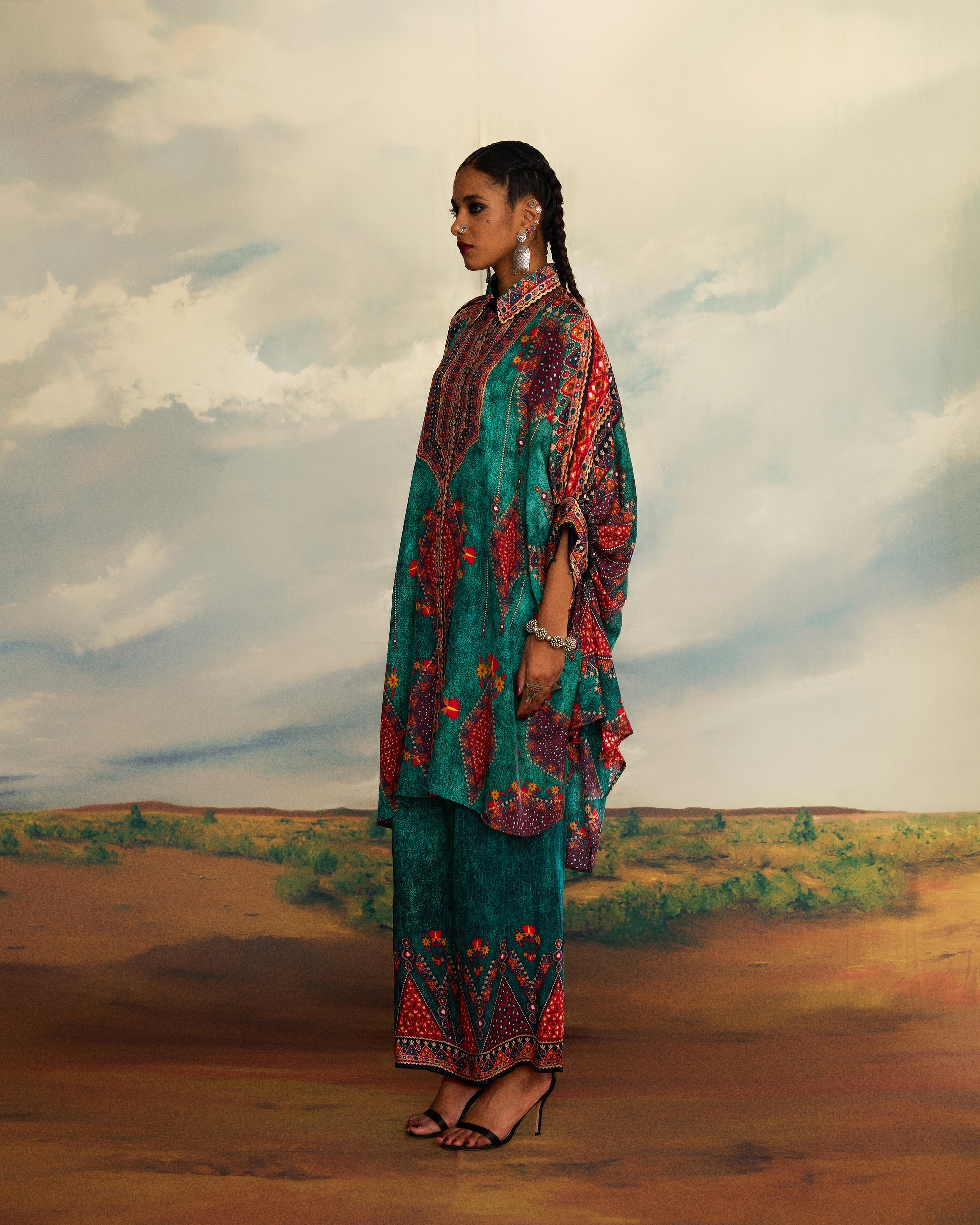 Kutch : Kamara - Teal
