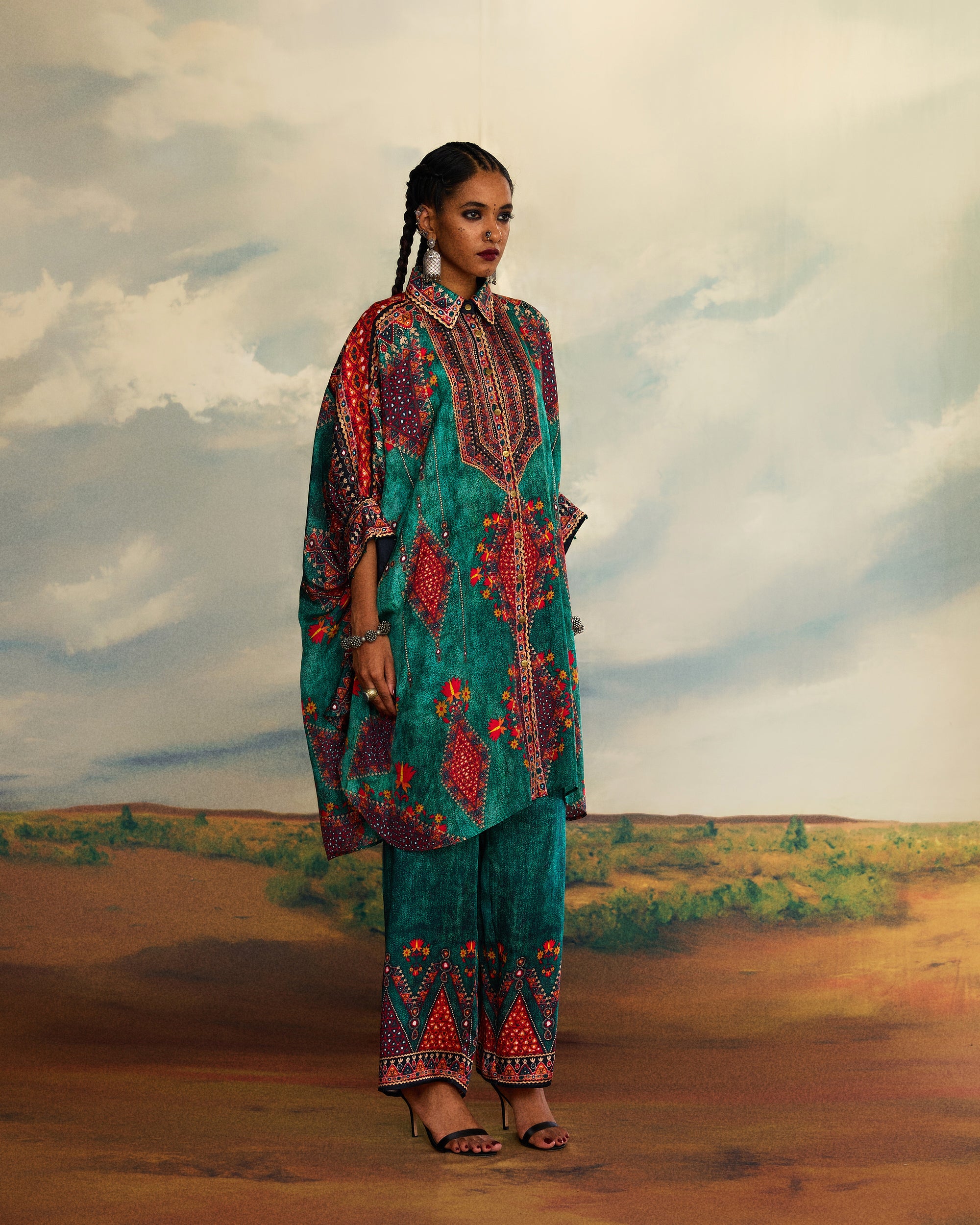 Kutch : Kamara - Teal