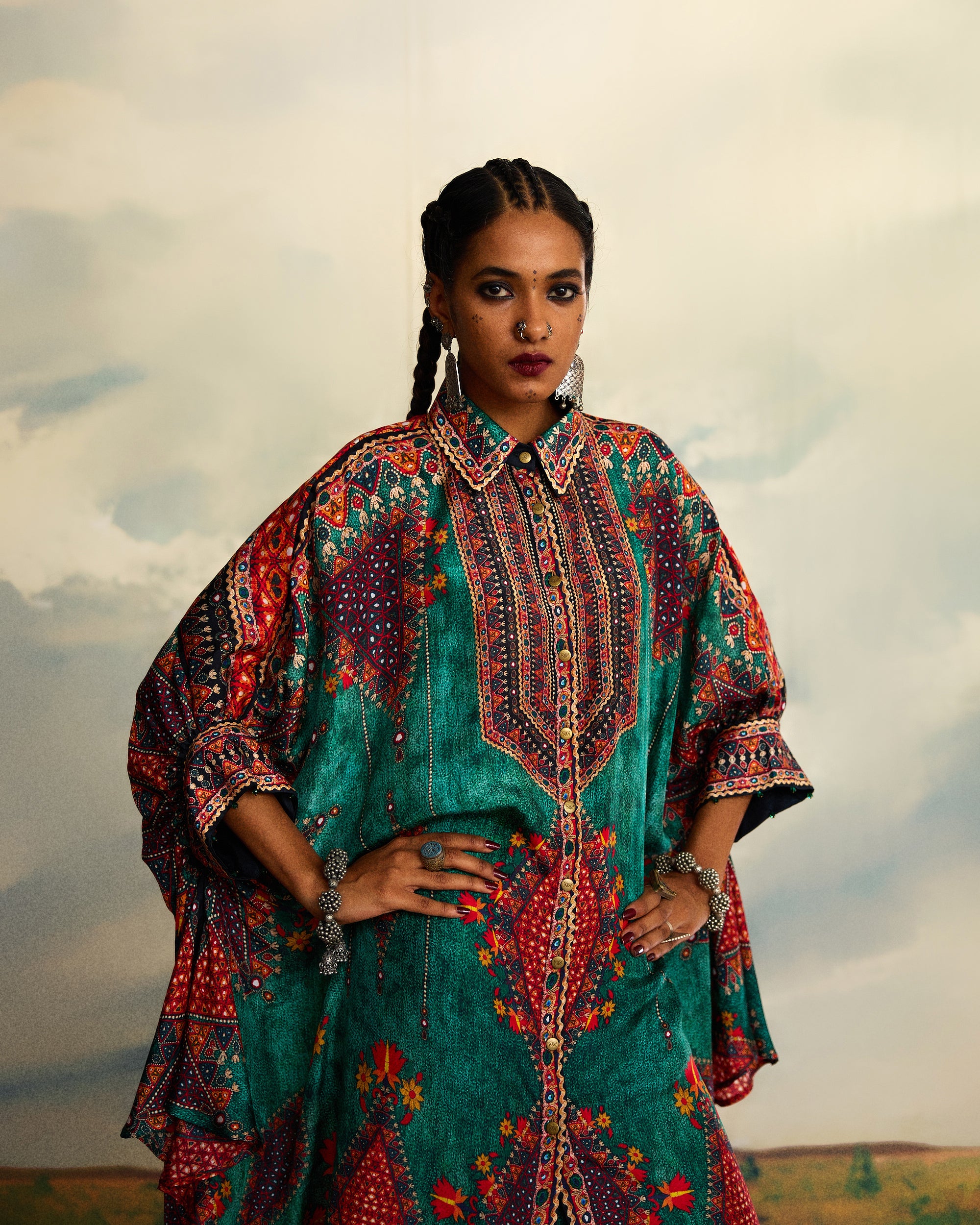 Kutch : Kamara - Teal