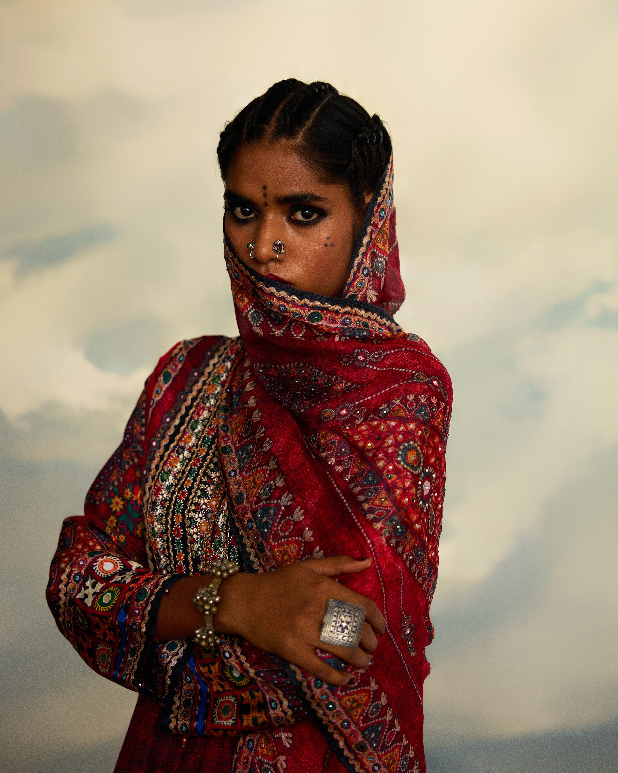 Kutch : Anisha - Red
