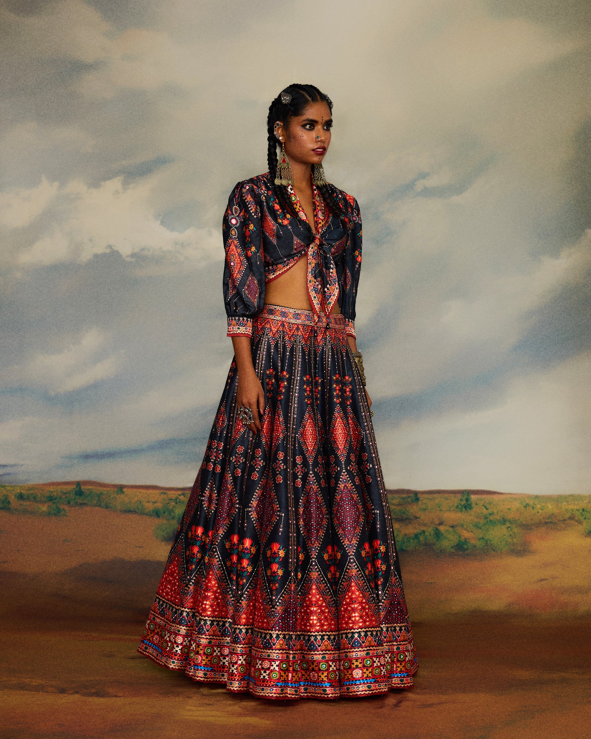Kutch : Rubali Leela - Charcoal