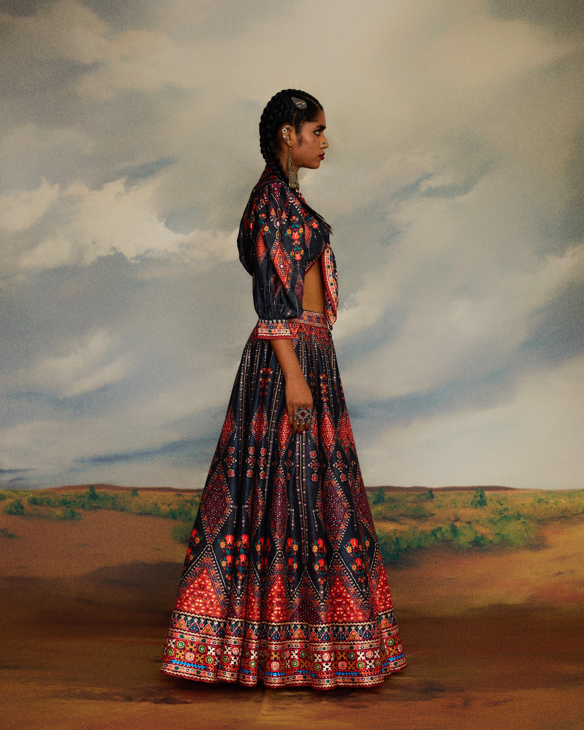 Kutch : Rubali Leela - Charcoal